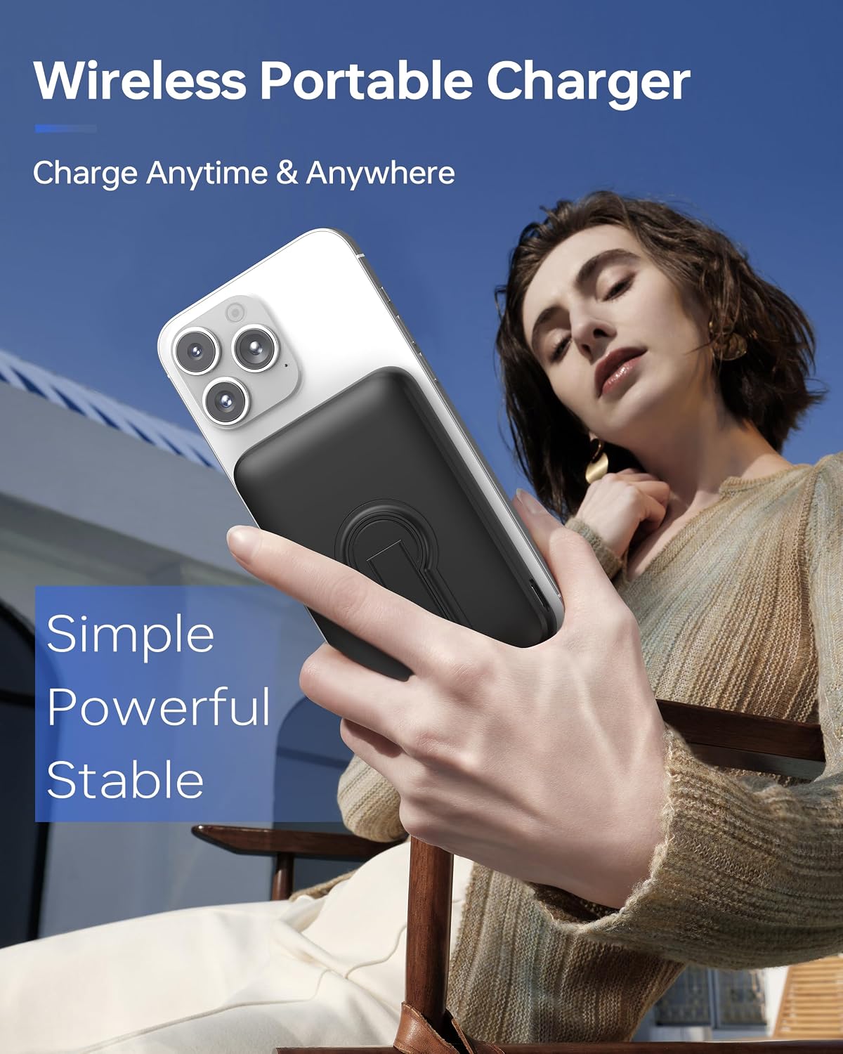 Detalle 2 de MagSafe Power Bank 12000mAh Portable Charger