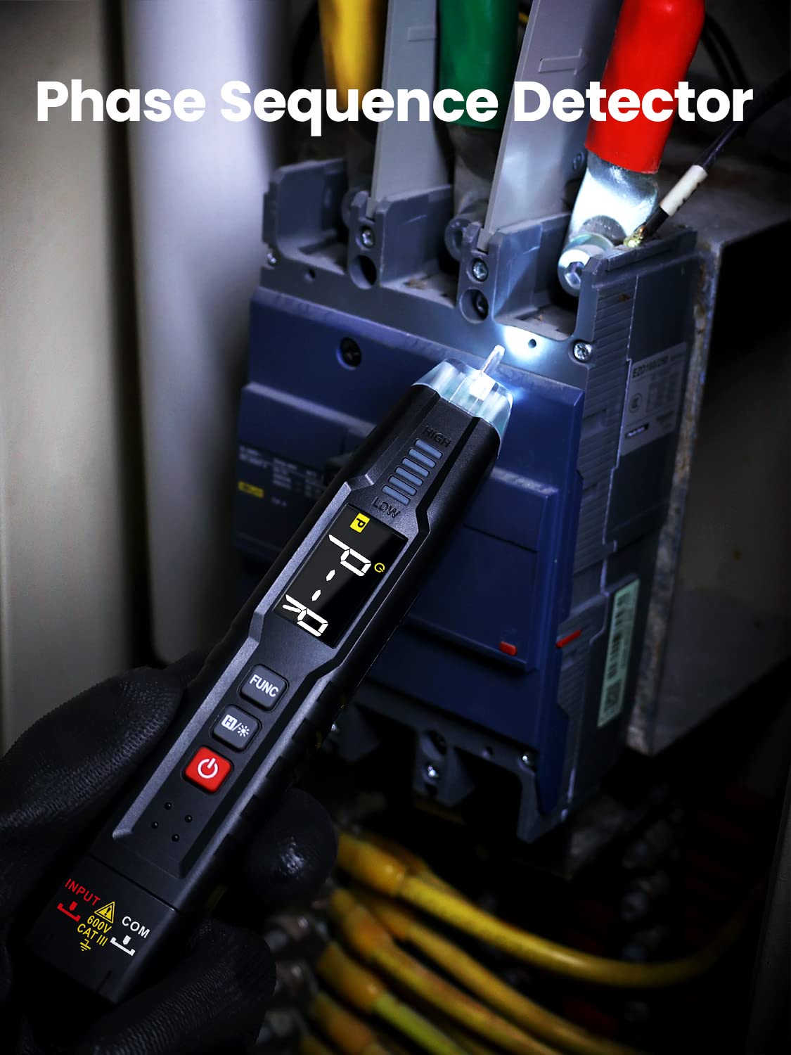 Thumbnail 5 de KAIWEETS ST100 Multi-function Voltage Tester: Non-Contact, 600V AC/DC voltages with NCV and comprehensive testing