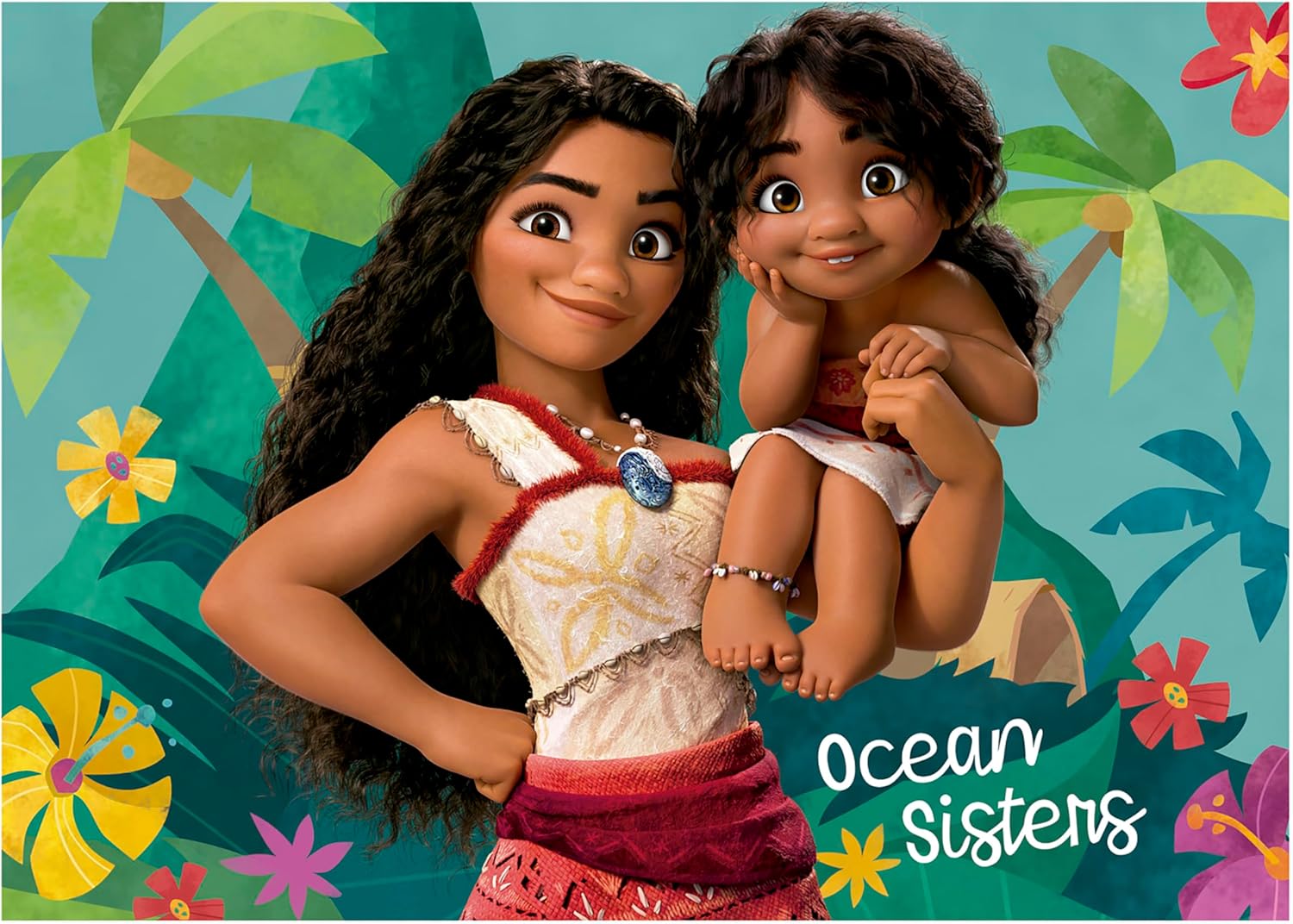 Thumbnail 2 de Educa – Coffret de 2 puzzles en carton Moana 2 (48 pièces chacun), 28 x 20 cm, dès 3-4-5-6 ans