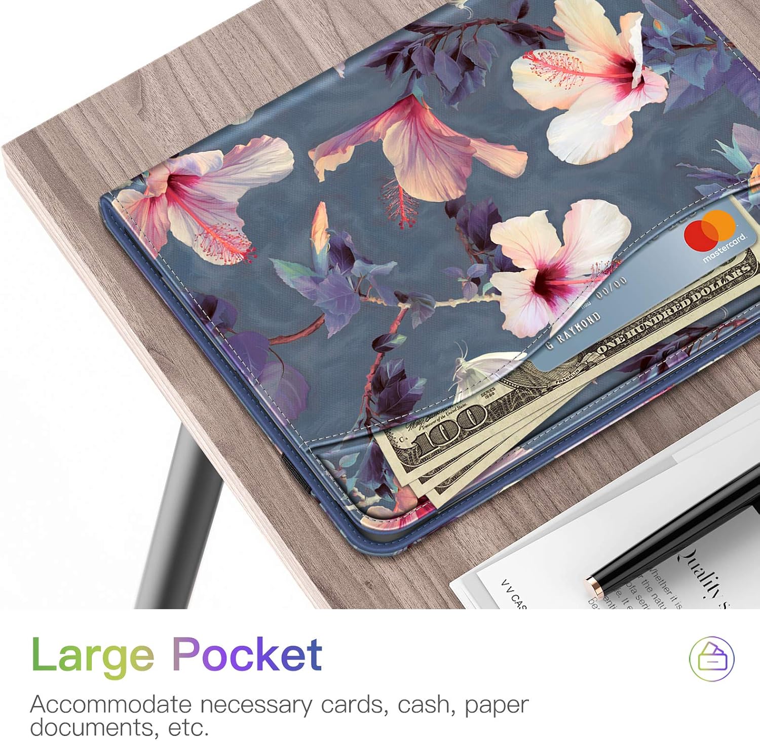 Thumbnail 5 de FINTIE Case for iPad Air 11-inch (M4 2026 / M3 2025 / M2 2024) – Multi-Angle folio cover with pencil holder & pocket