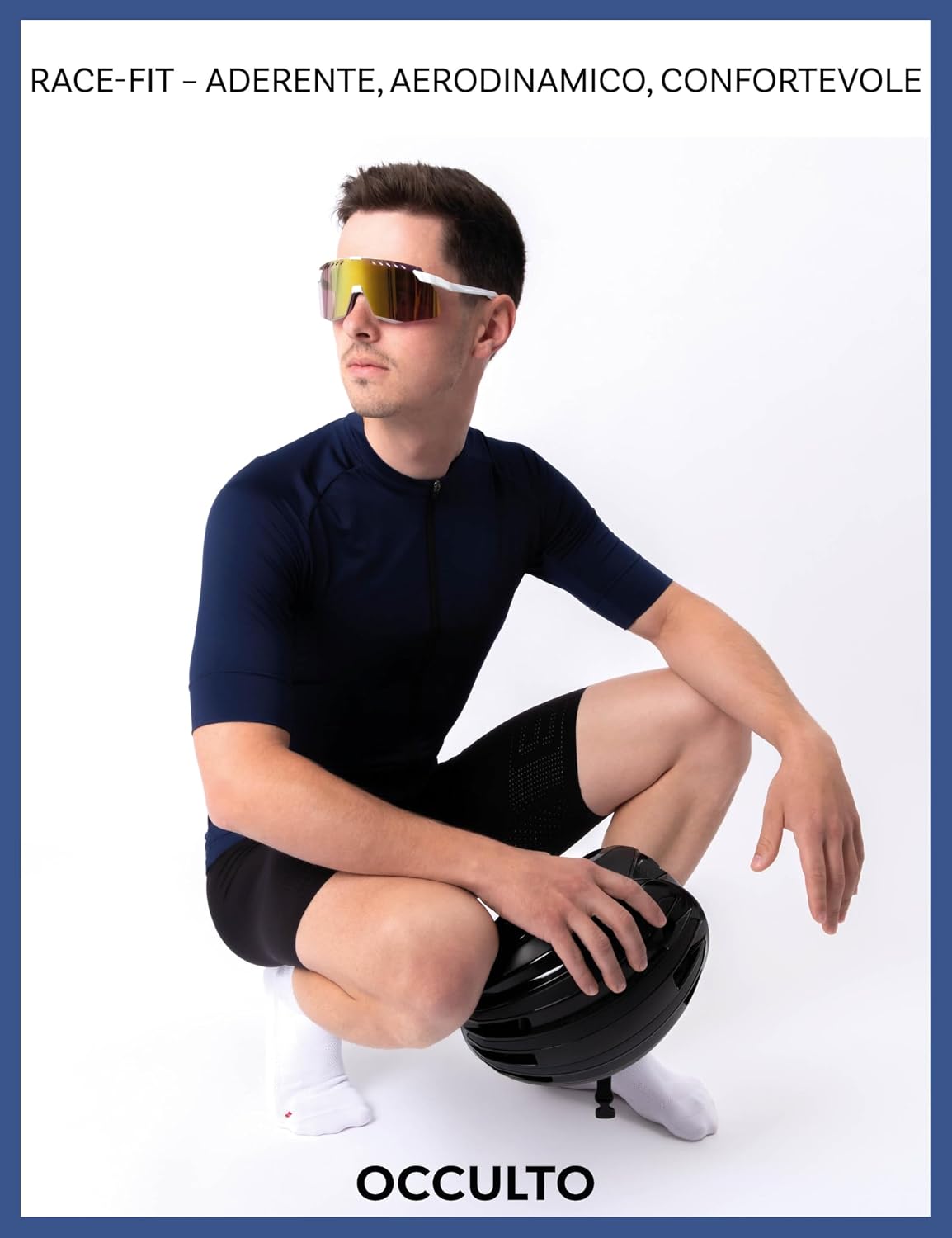 Thumbnail 4 de Occulto Maglia Ciclismo Uomo Milano (Modello: Milano) per MTB, Race-Fit attillata e traspirante