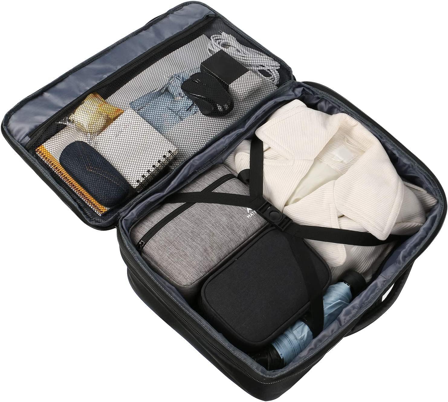 Detalle de MATEIN Ryanair Handbag – kabinryggsäck, 24–30 l, blå
