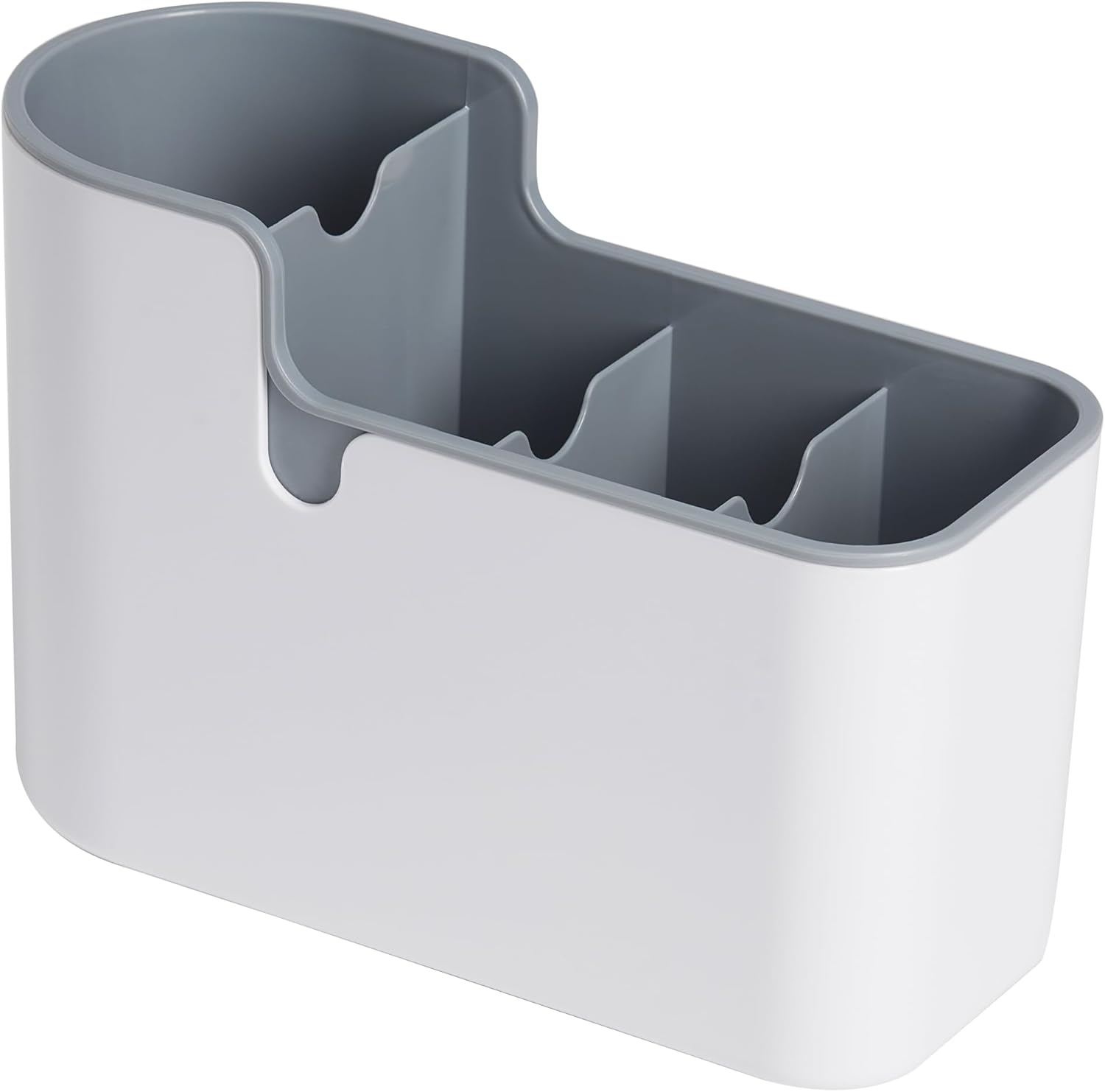 Thumbnail 3 de Amazon Basics Countertop & Wall Organisation for Utensils, White/Grey