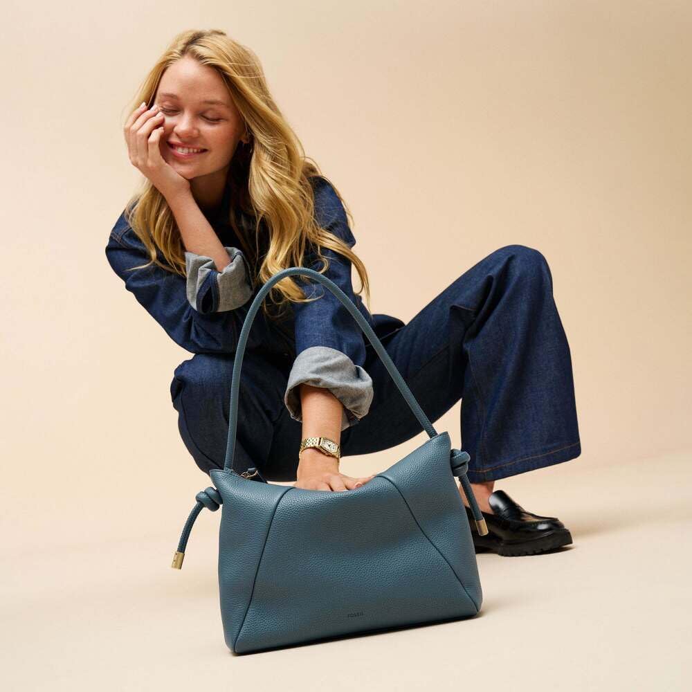 Thumbnail 1 de Sac bandoulière en cuir Fossil Willa pour femme