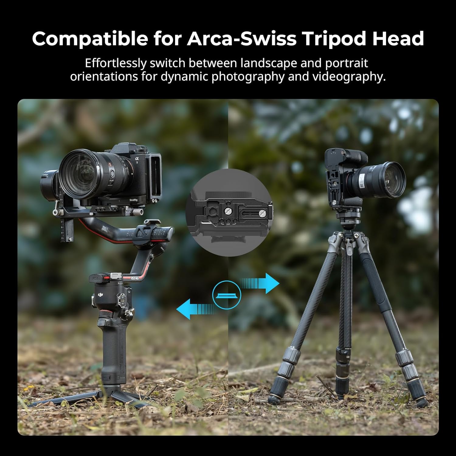 Thumbnail 3 de SmallRig Support à dégagement rapide en L pour Sony Alpha 1 II et Alpha 9 III