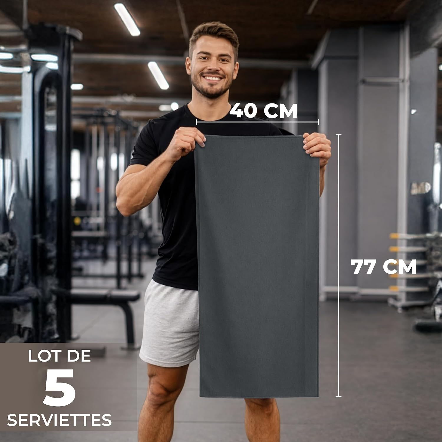 Detalle 2 de ZENACROSS Serviette Sport Microfibre 40x77