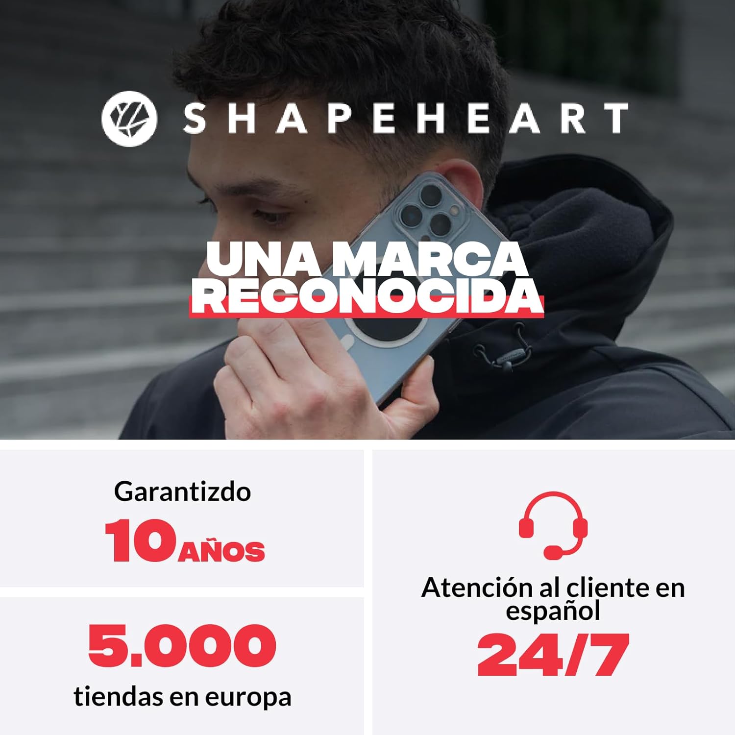Thumbnail 6 de Shapeheart soporte móvil magnético