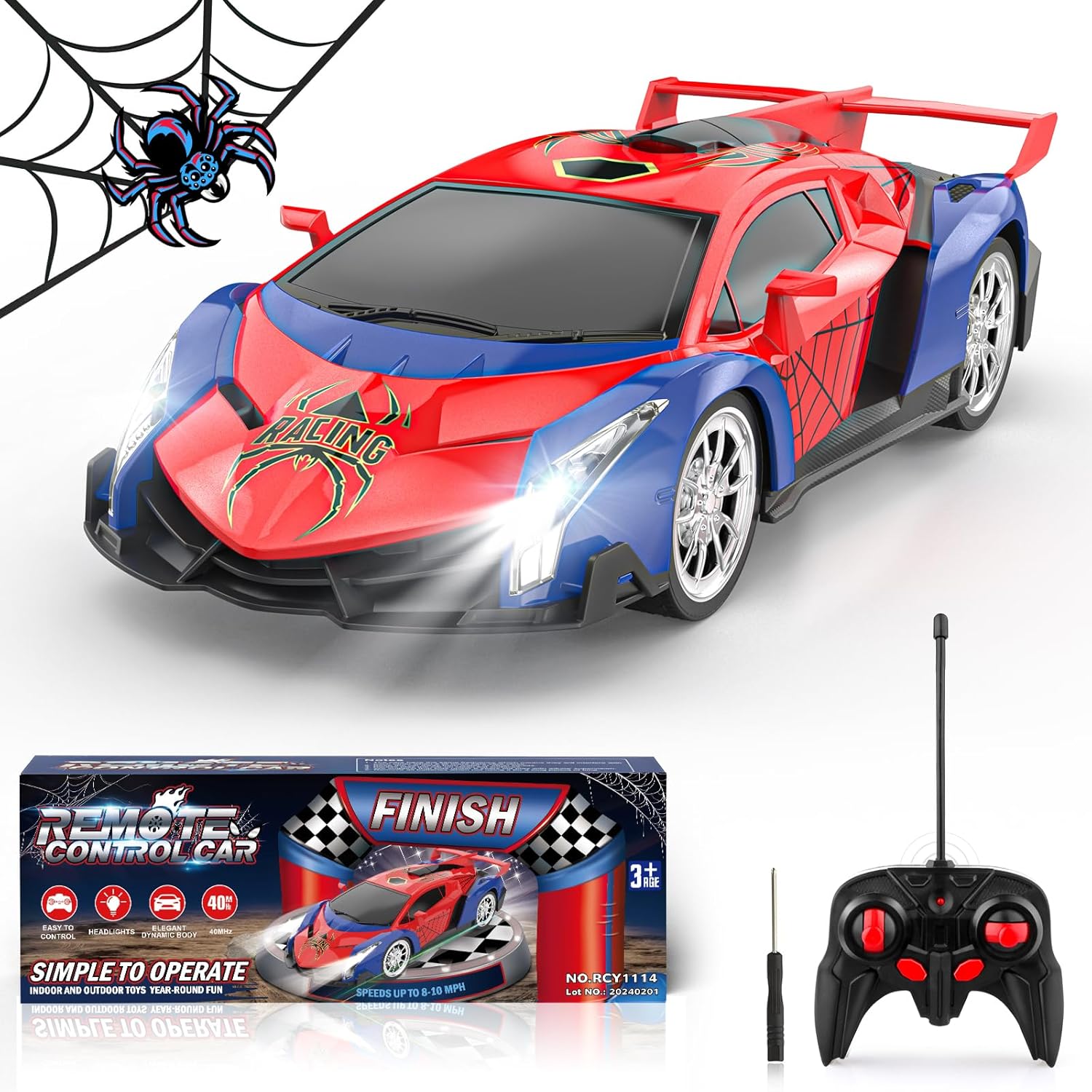 Thumbnail 6 de Coche teledirigido escala 1/18 para niños