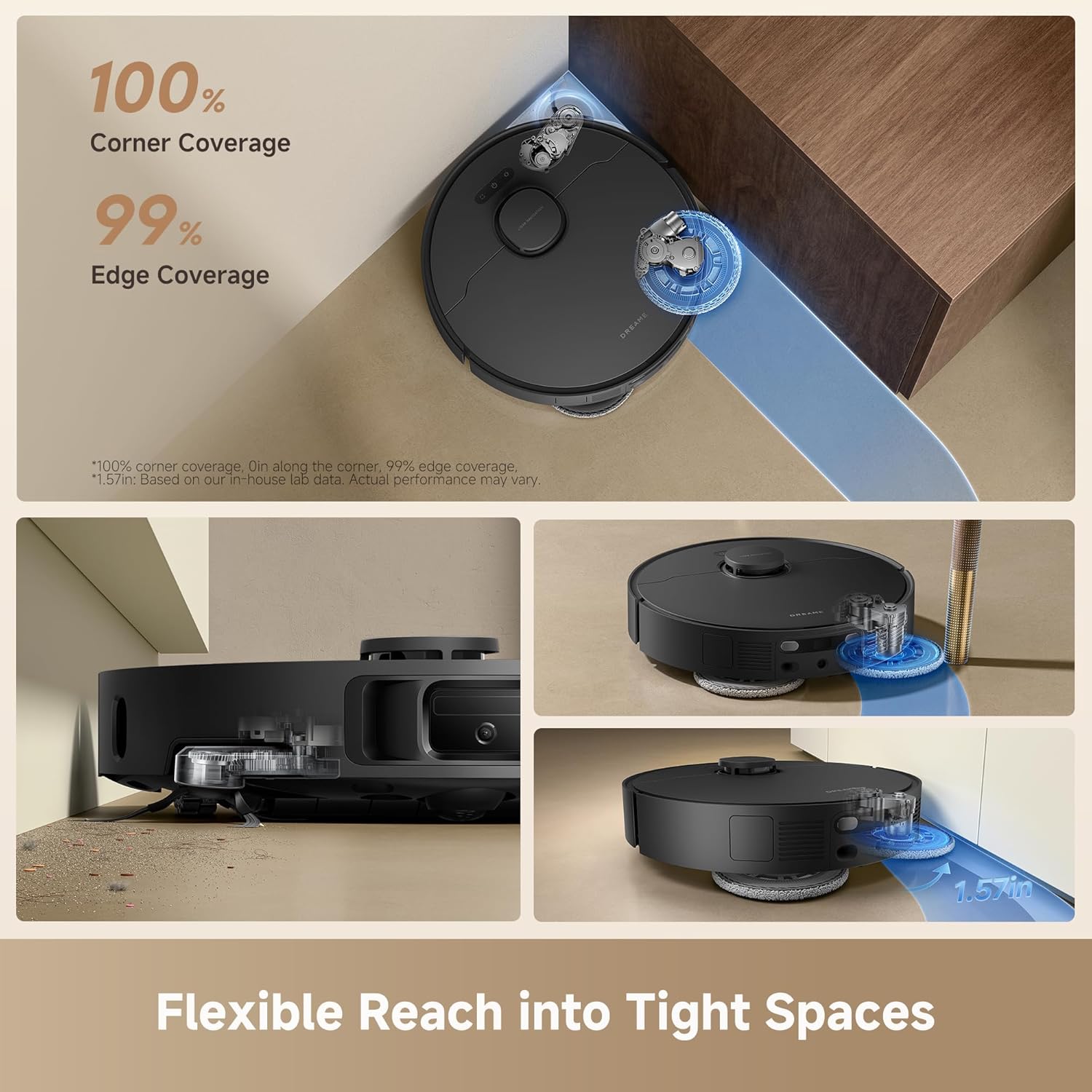 Detalle de DREAME L40 Ultra Gen 2 25,000 Pa Robot Vacuum