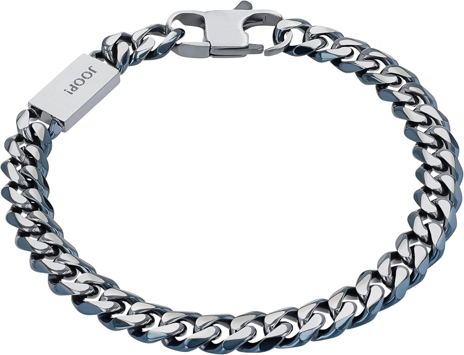 Detalle de JOOP! Armband Edelstahl Herren – 21 cm, Bicolor, Geschenkbox inklusive
