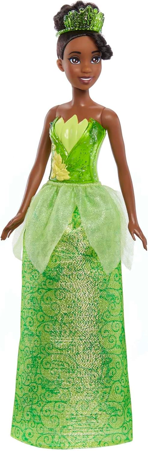 Thumbnail 6 de Mattel Disney Princess Tiana Posable Fashion Doll with Sparkling Clothing and Accessories (HLW04)