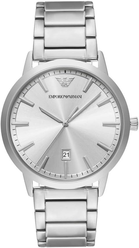 Thumbnail 6 de Emporio Armani Herrenuhr mit drei Zeigern – Gehäuse 43 mm, Gunmetal Edelstahl