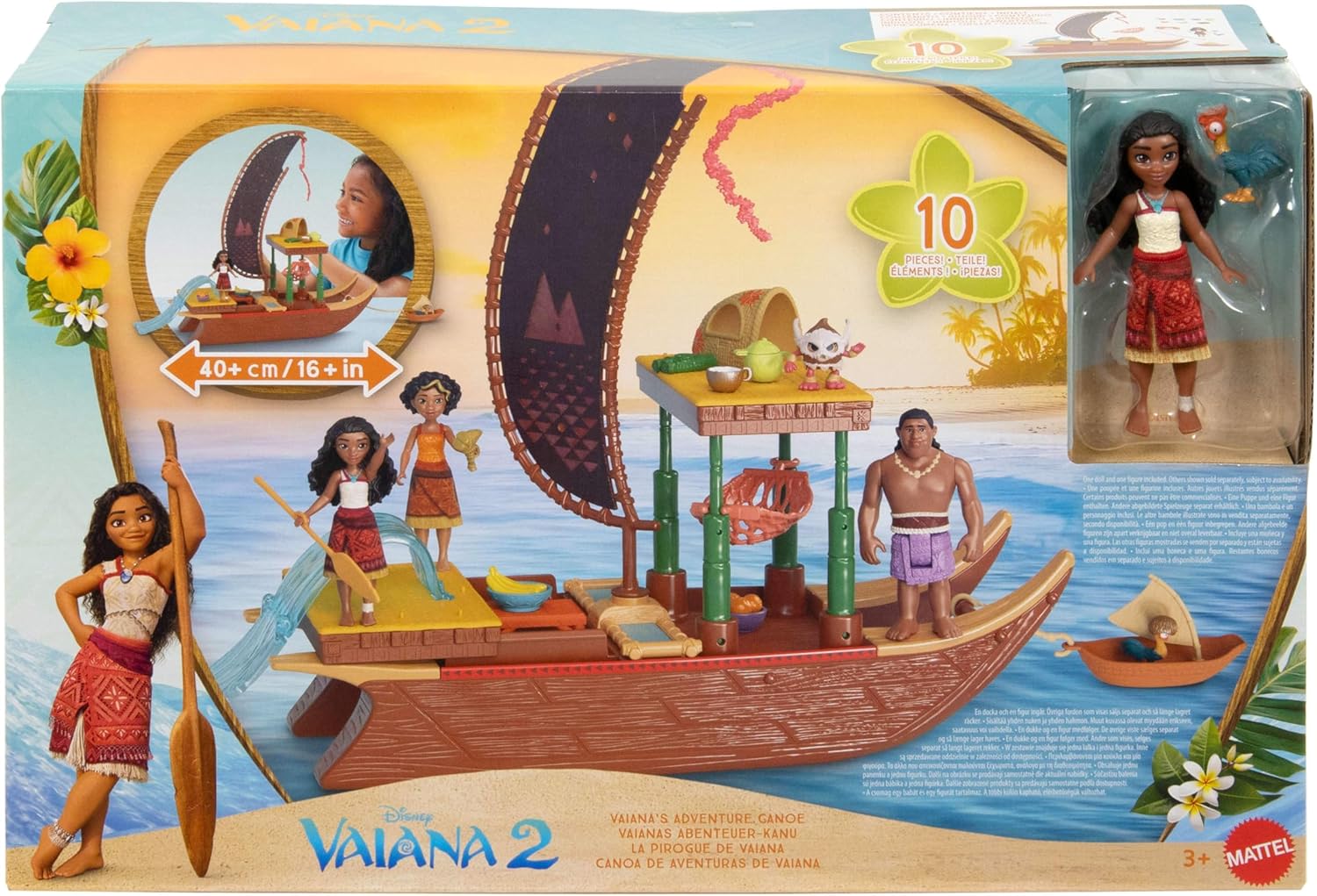 Thumbnail 5 de Pirogue PRCSS Vaiana 2 de Mattel 🌊
