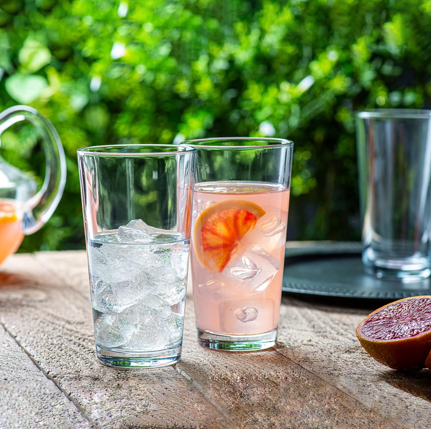 Thumbnail 5 de 16oz Drinking Glasses Set of 10