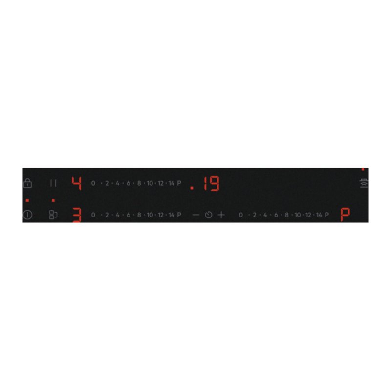 Detalle 2 de AEG TO63IQ00IT SaphirMatt SE 60 cm: placa de inducción con Bridge y PowerBoost