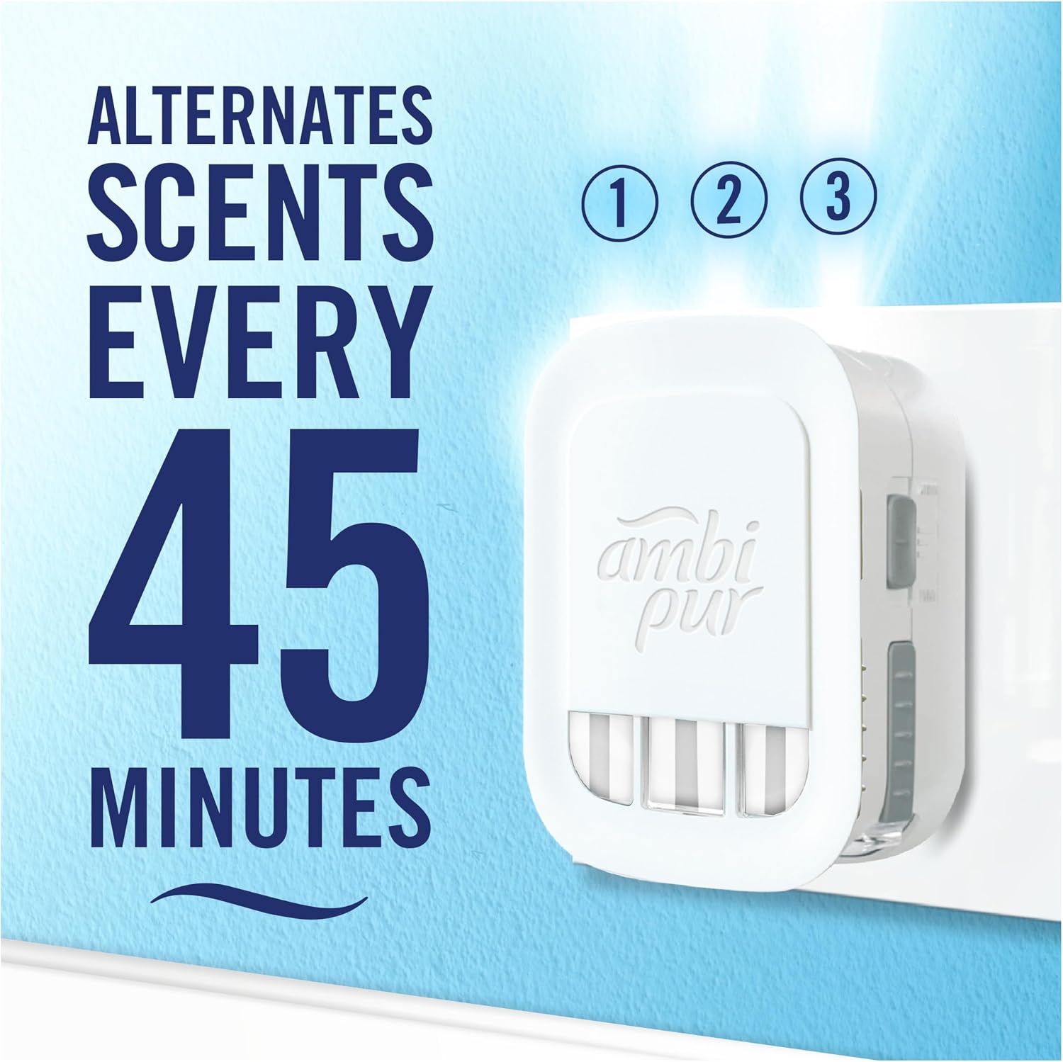 Detalle de Febreze 3Volution Plug-In Air Freshener Refills (7 x 20ml) – Pet Odour Fighter with Fresh Scent