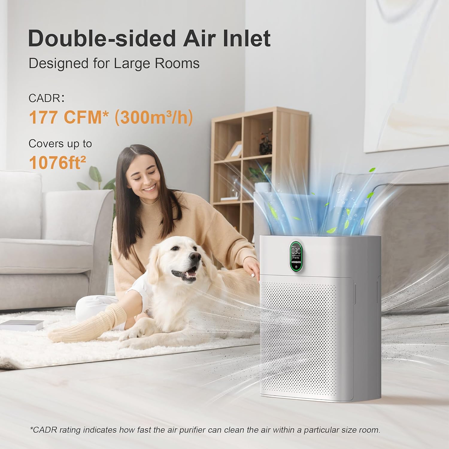 Thumbnail 4 de MORENTO Smart Air Purifier for 1076 ft² rooms 🌬