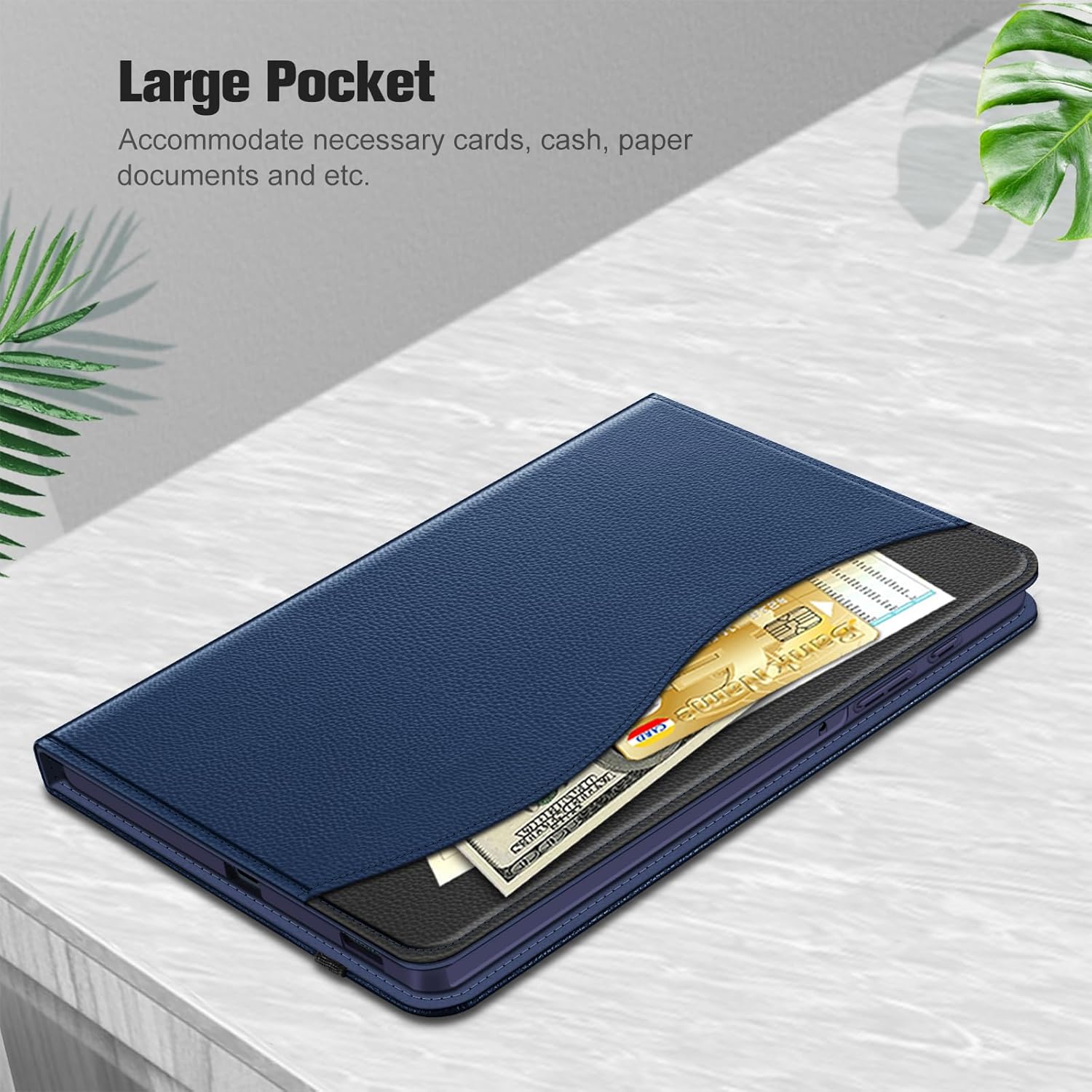 Thumbnail 6 de Fintie Hülle für Samsung Galaxy Tab S6 Lite 10.4 (SM-P620/625/610/613/615/619) – Dunkelblau