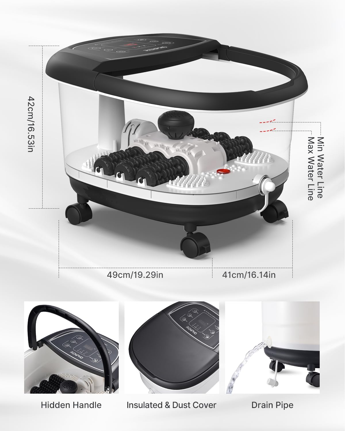 Detalle 2 de RENPHO Foot Spa Massager
