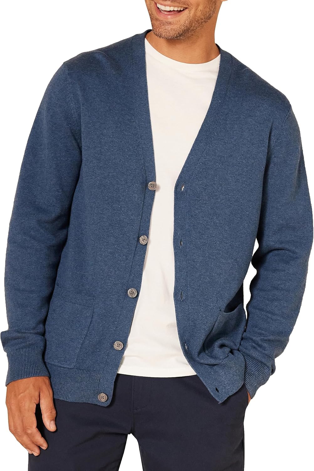 Thumbnail 6 de Amazon Essentials Herren Strickjacke aus Baumwolle – normaler Fit für den Alltag