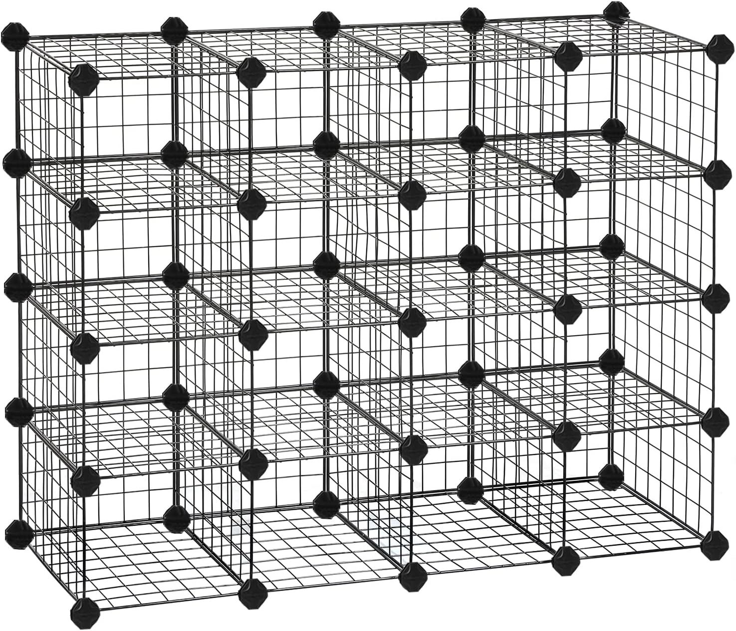 Thumbnail 4 de SONGMICS LPI44HS Modular Shoe Cabinet with Mesh Panels (up to 15–16 pairs) and Anti-Tip Kit