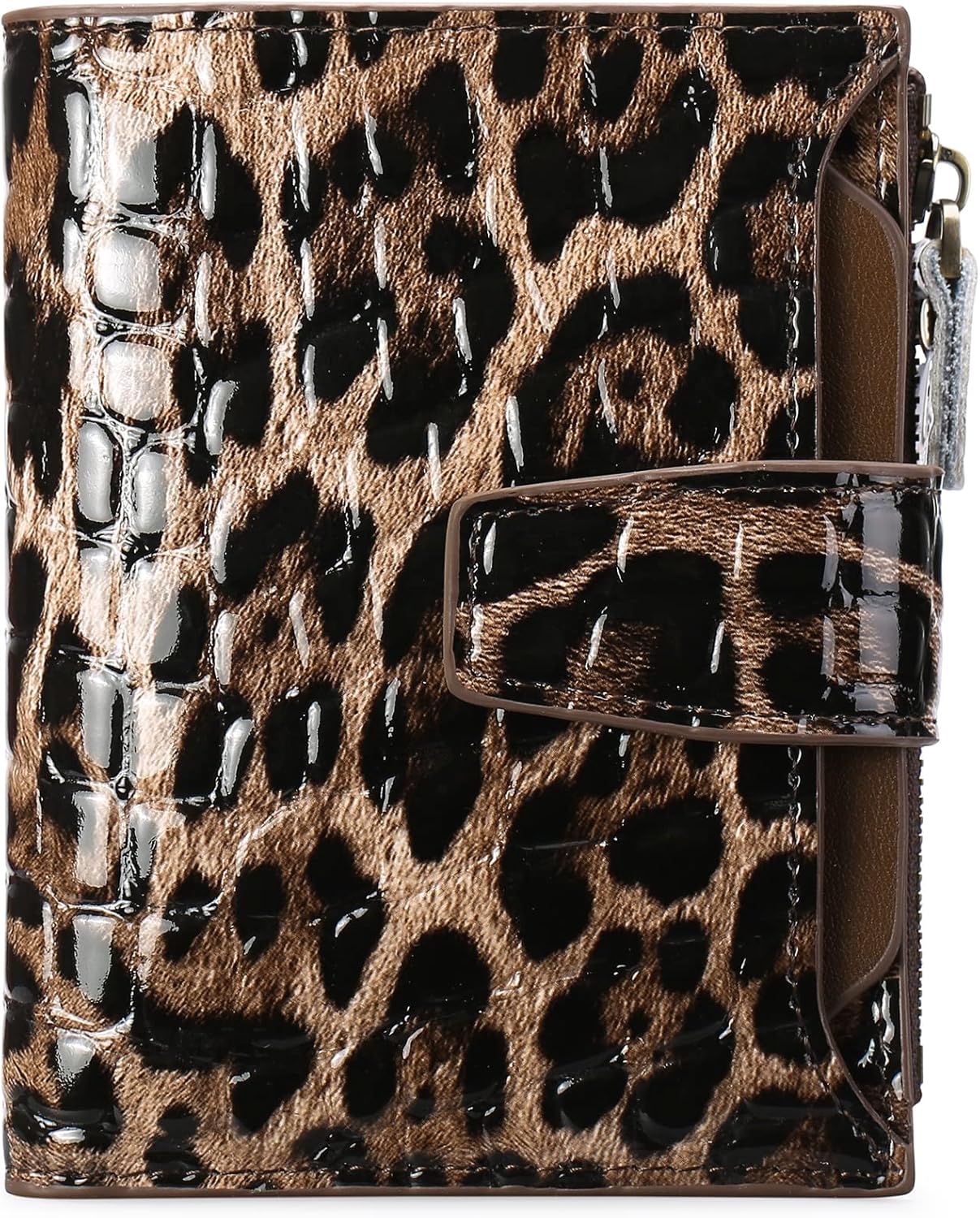 Thumbnail 1 de SENDEFN RFID Blocking Leather Wallet 5.12in