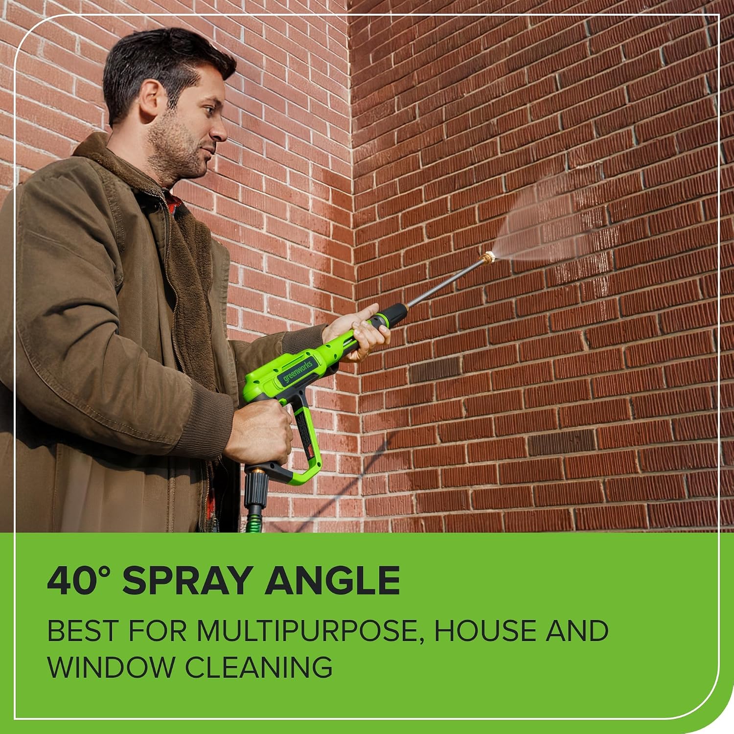 Detalle de Greenworks Electric Pressure Washer 1.2 GPM
