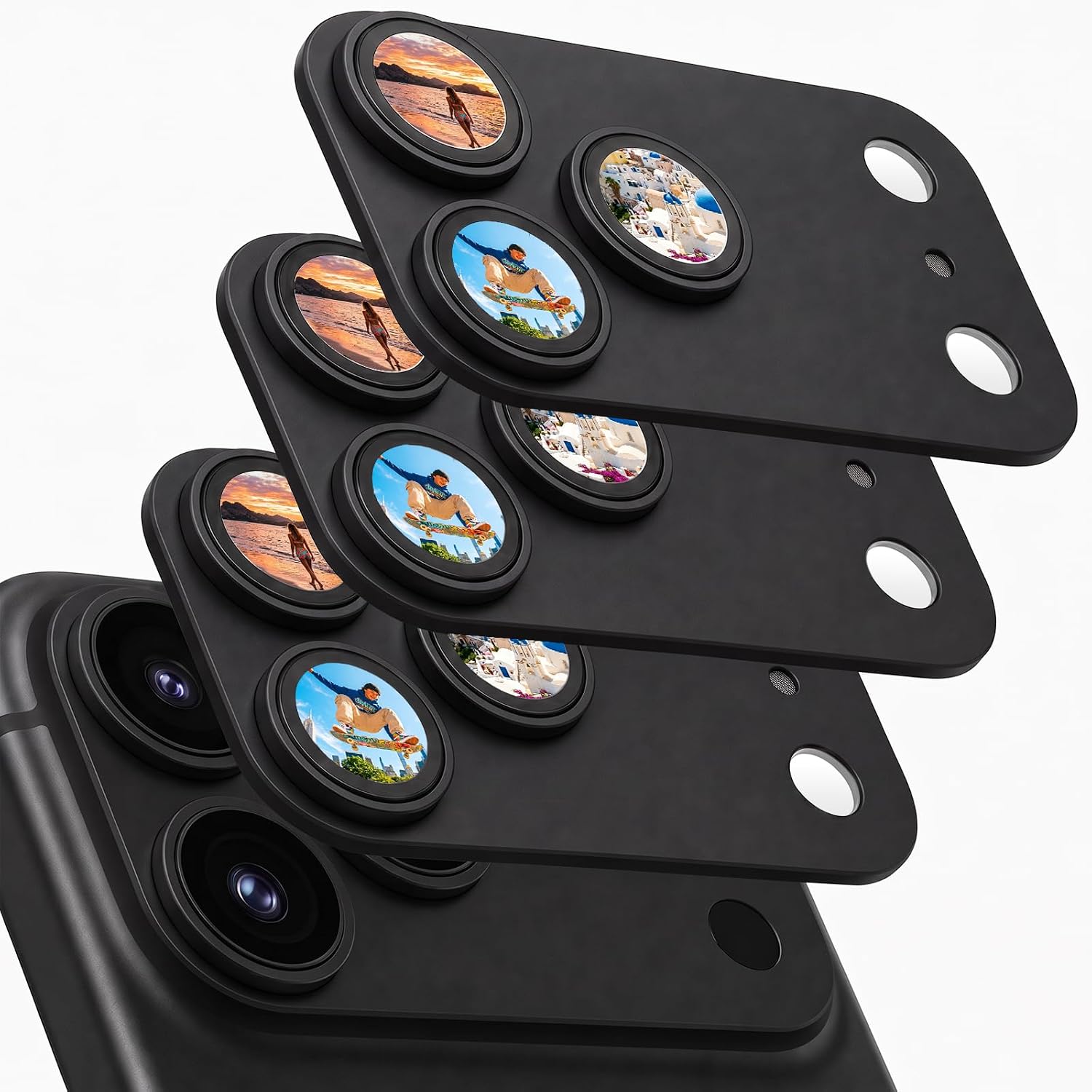 Detalle de Bouvardia Camera Lens Protector for iPhone 18 Pro Max