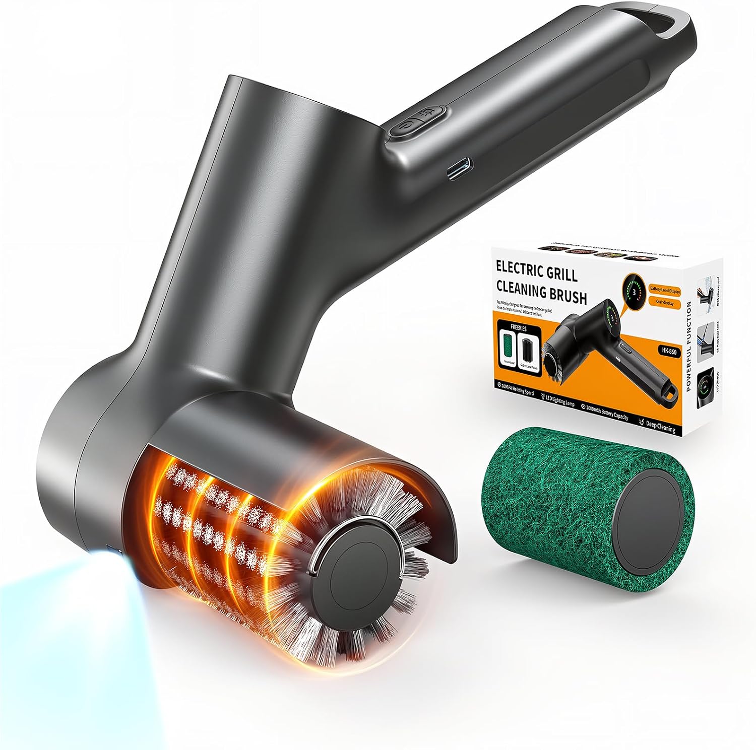 Detalle de Electric Grill Brush, 3-Speed