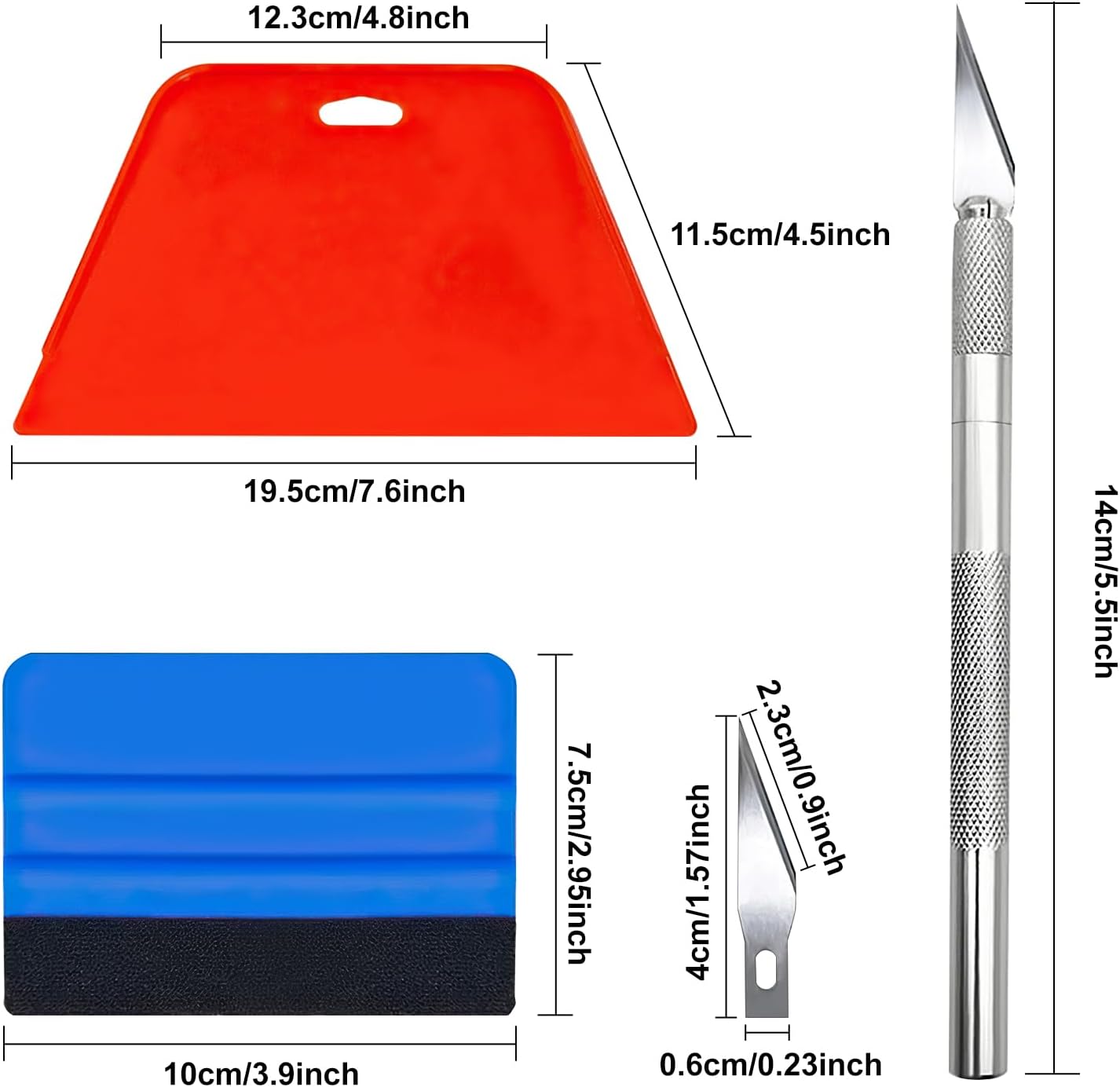 Thumbnail 1 de 8 Pcs Vinyl Wrap Tools Kit