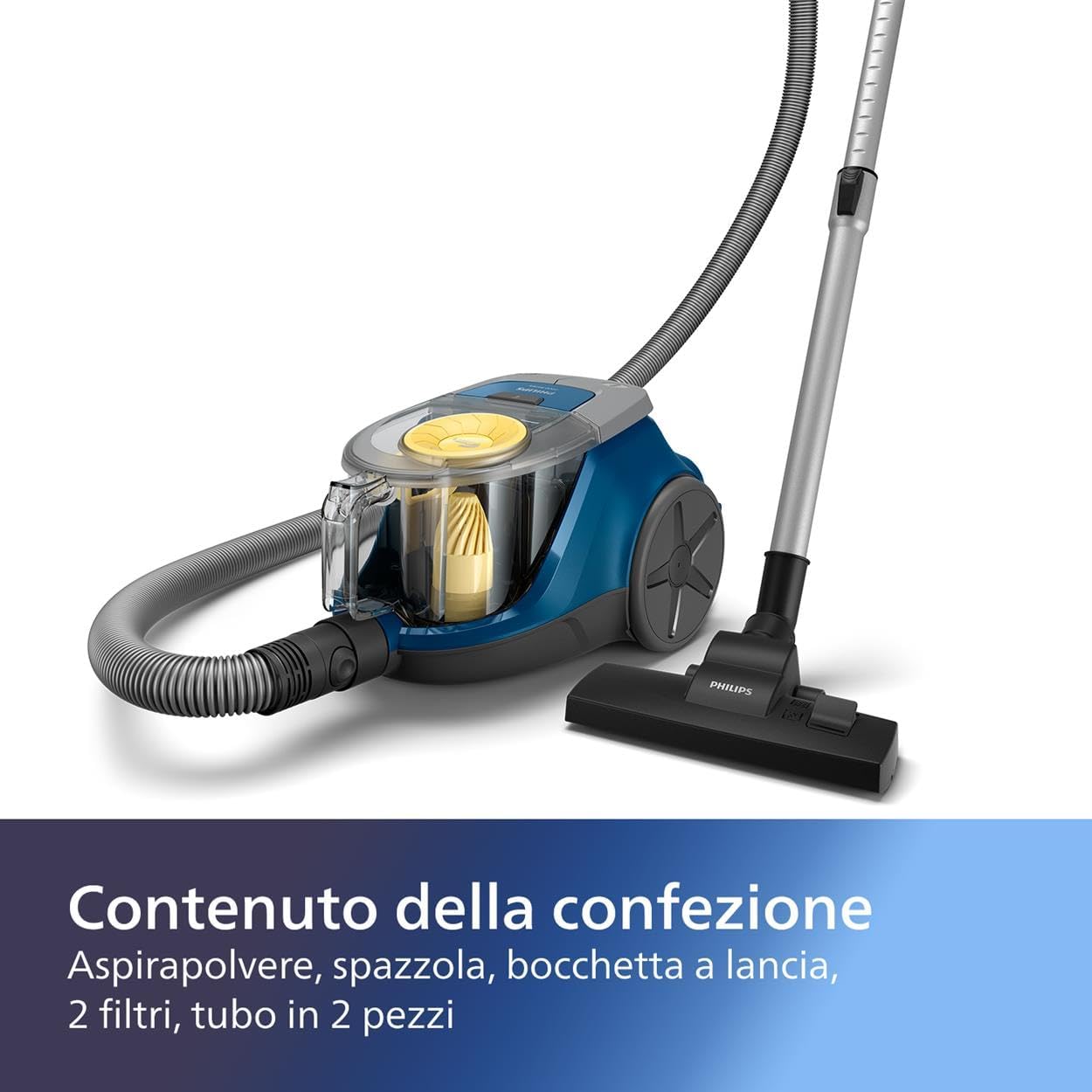 Detalle de Philips Serie 2000 aspirapolvere senza sacco 850 W 🧹