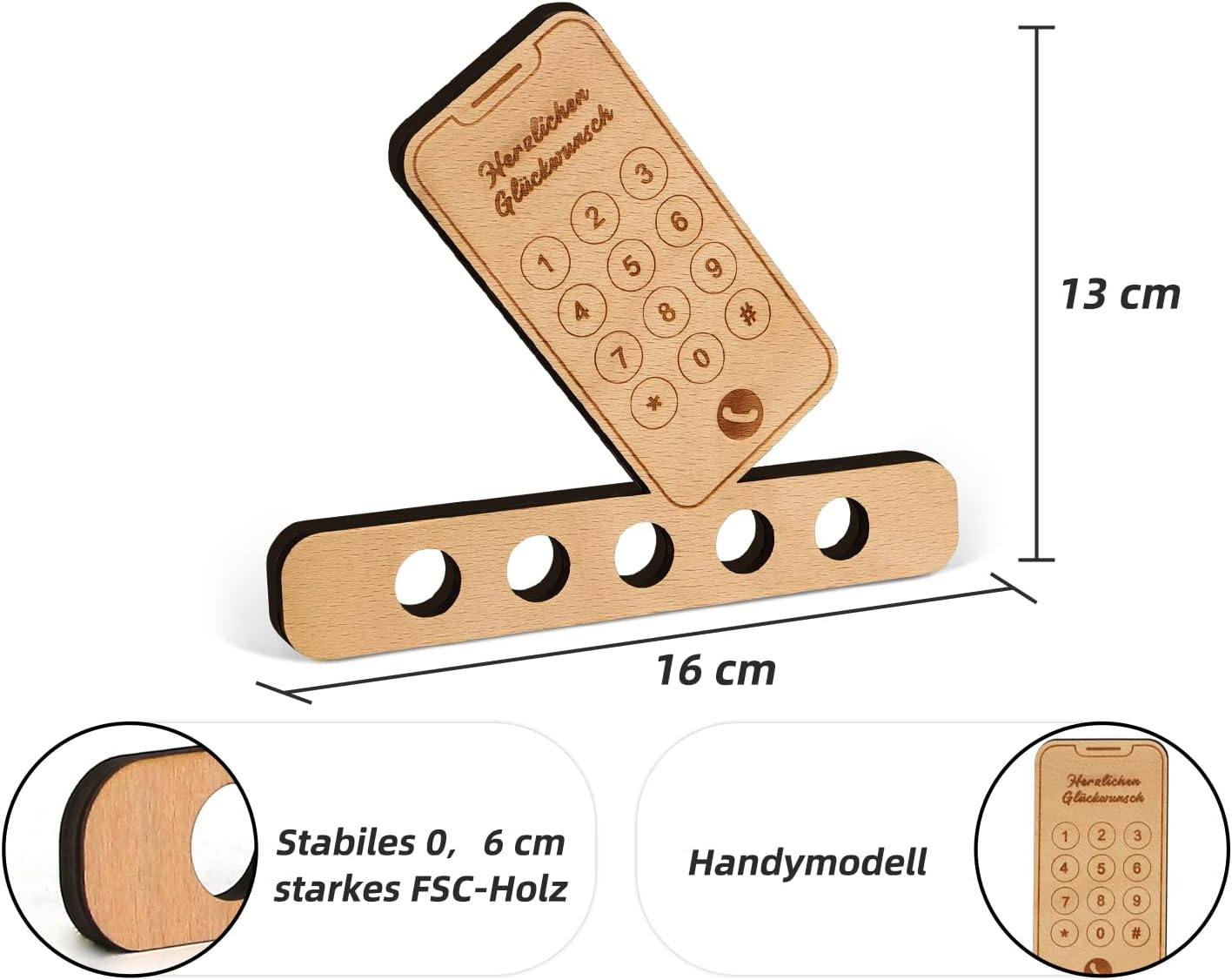 Thumbnail 1 de Giftota Lustige Handy-Geldgeschenke