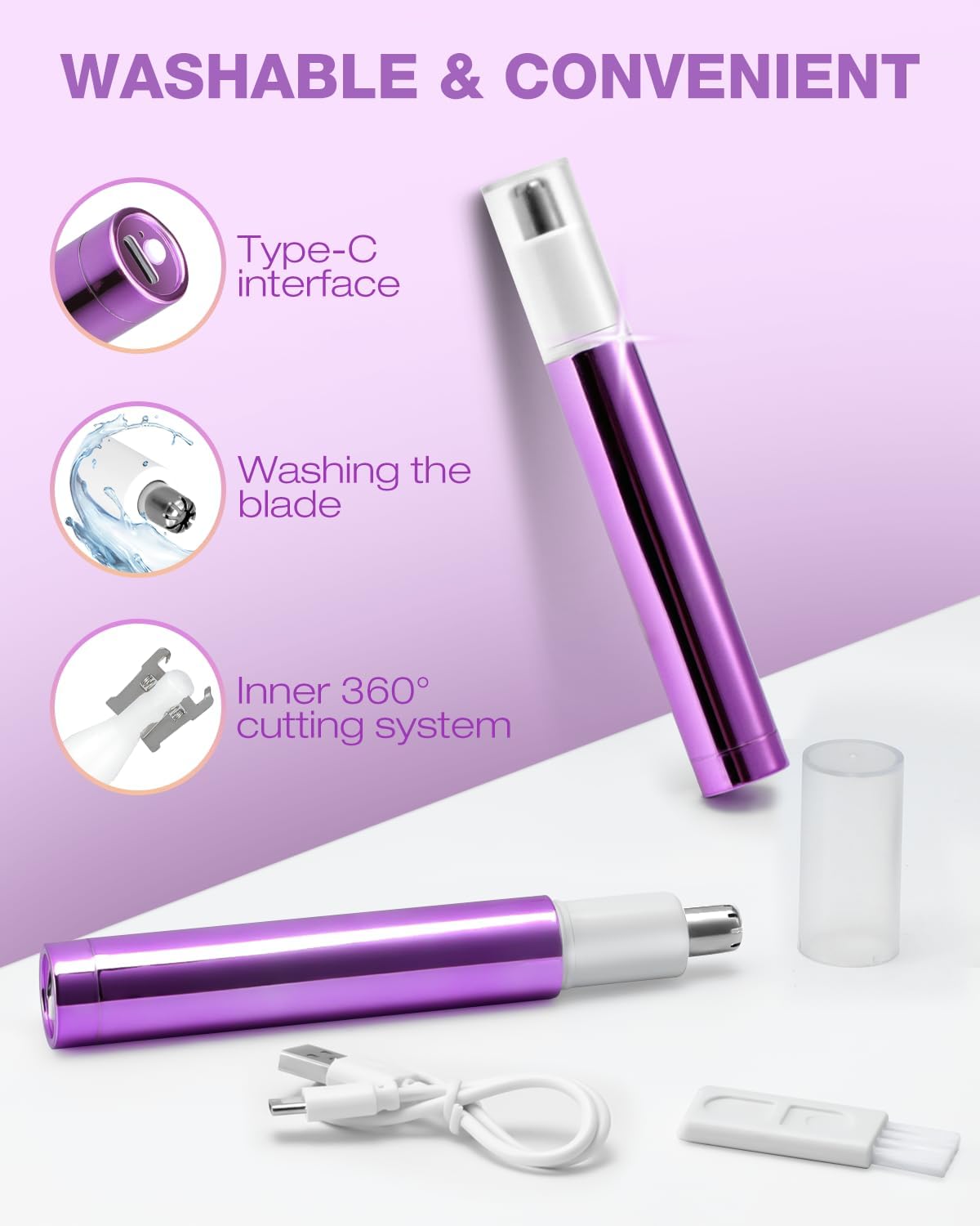 Thumbnail 2 de Painless Nose Hair Trimmer 2025