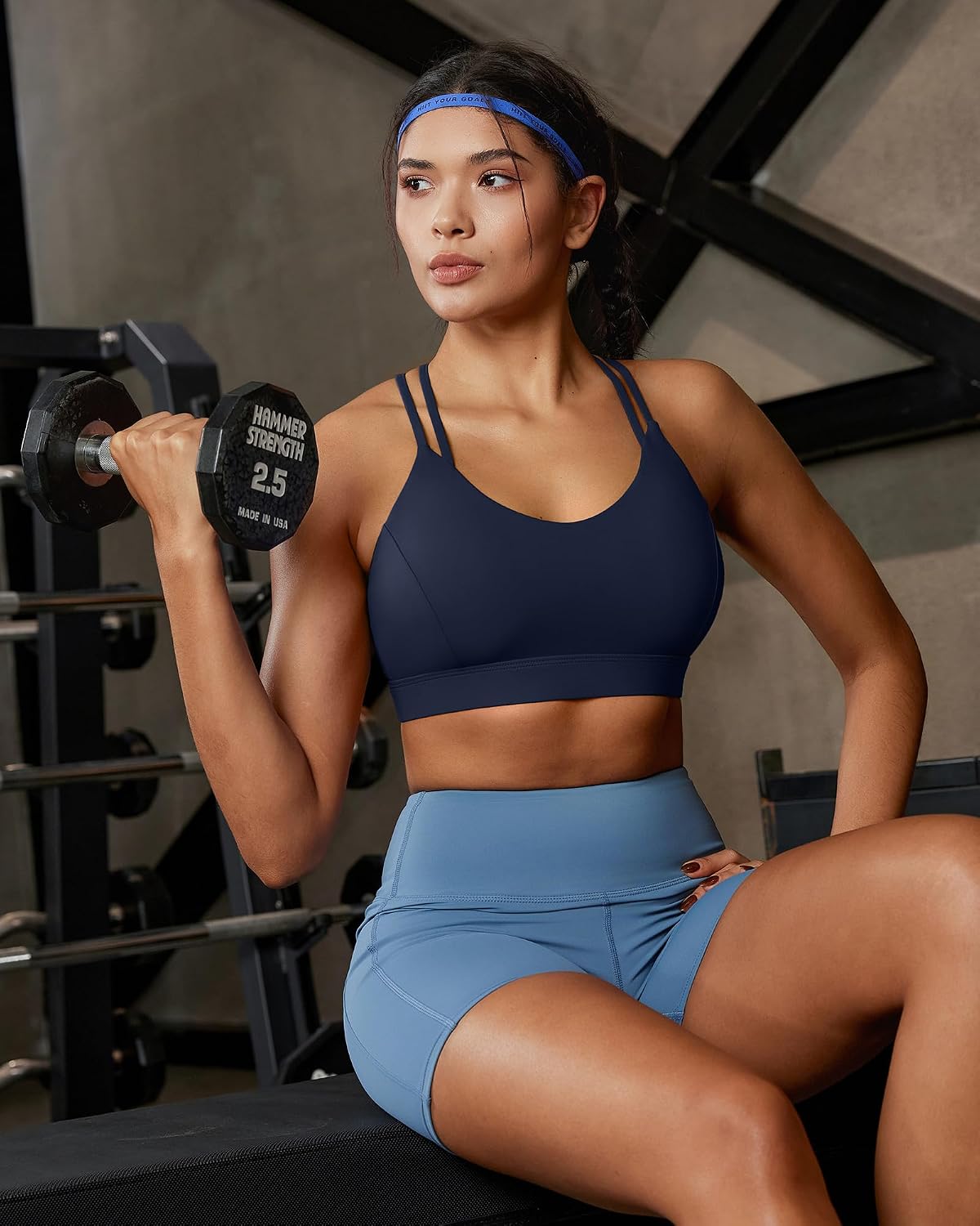 Detalle 2 de Running Girl strappy running bra