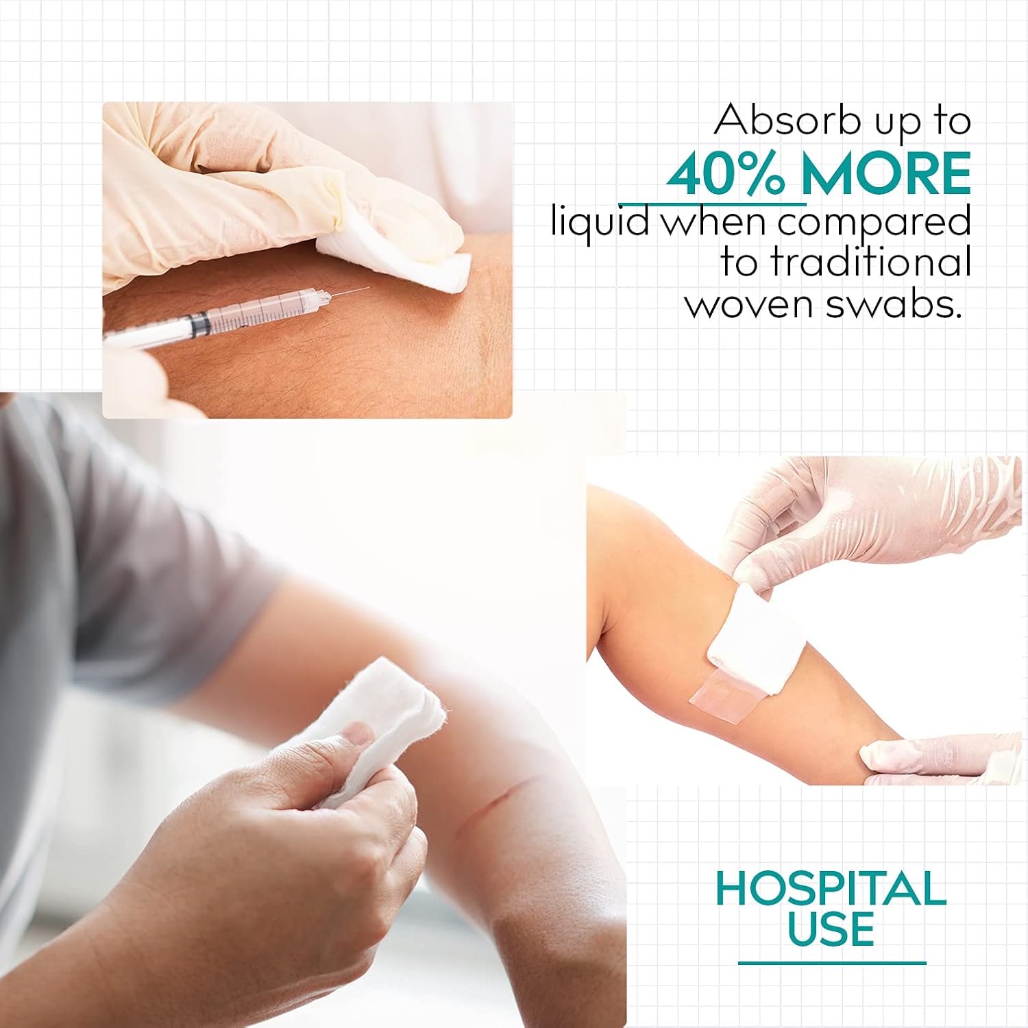 Thumbnail 4 de Medrull Kompressen nicht gewebt 5x5 cm Steril