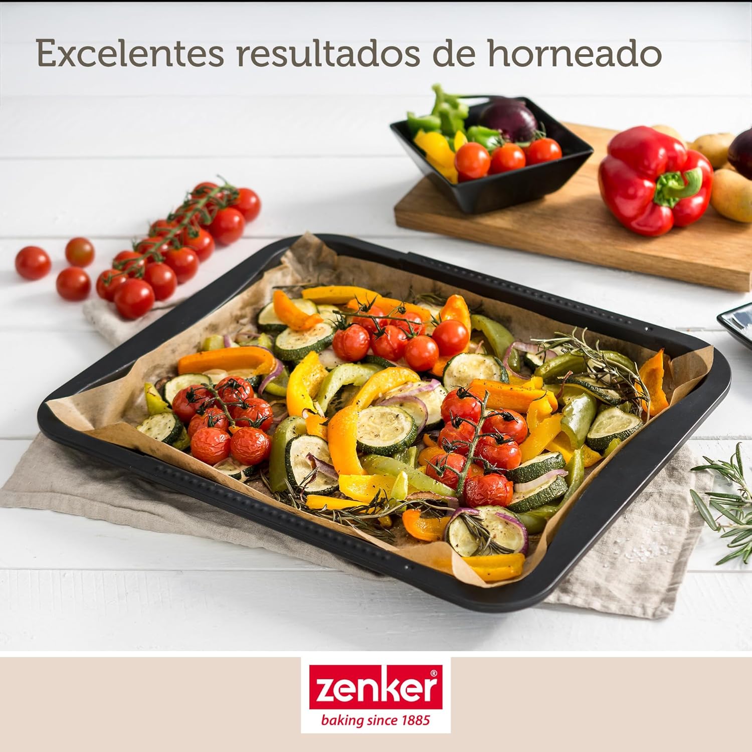 Detalle 2 de Zenker Bandeja Extensible Antiadherente para Horno 🍽