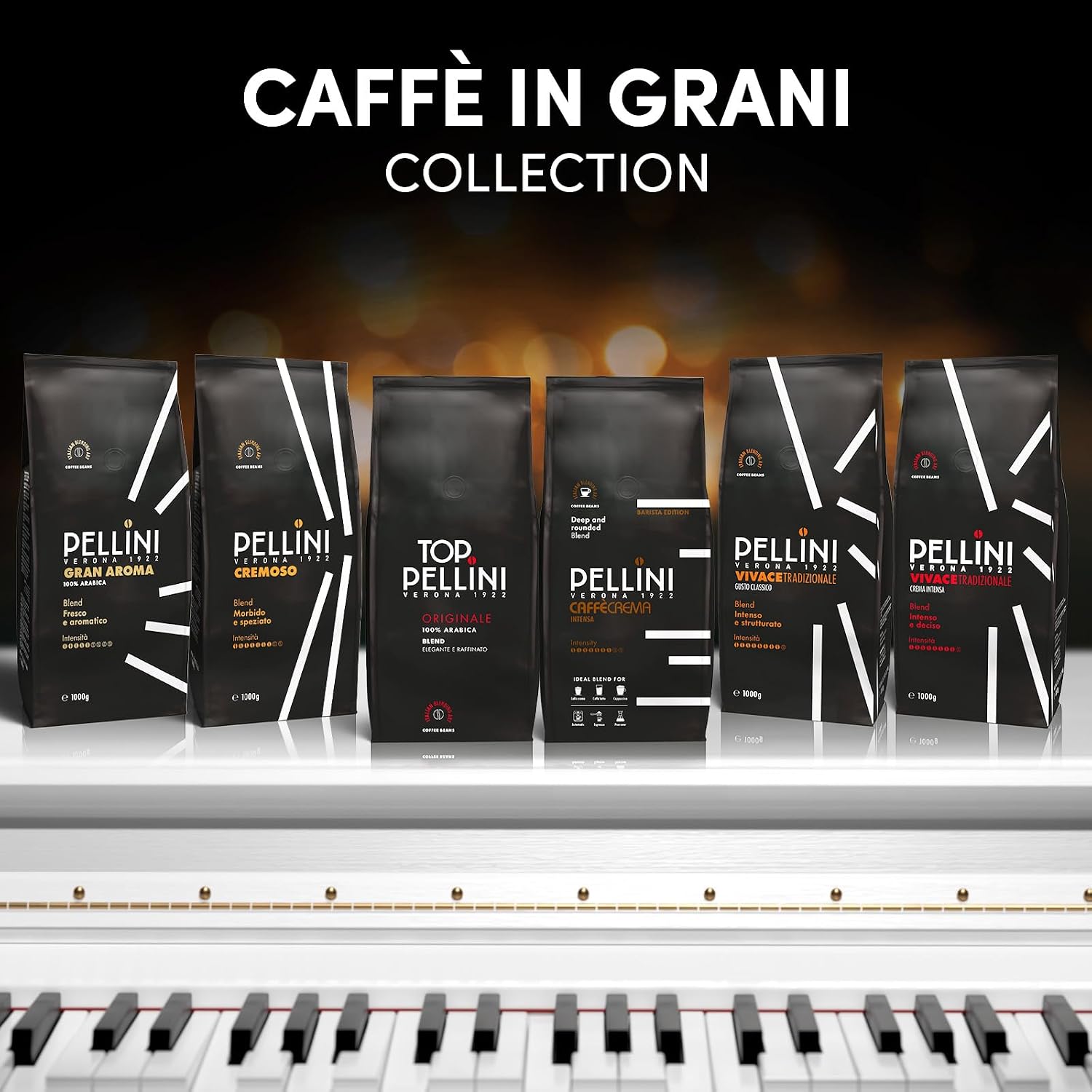 Thumbnail 5 de Pellini N.3 Gran Aroma – Caffè in grani 100% Arabica per espresso, 1 kg