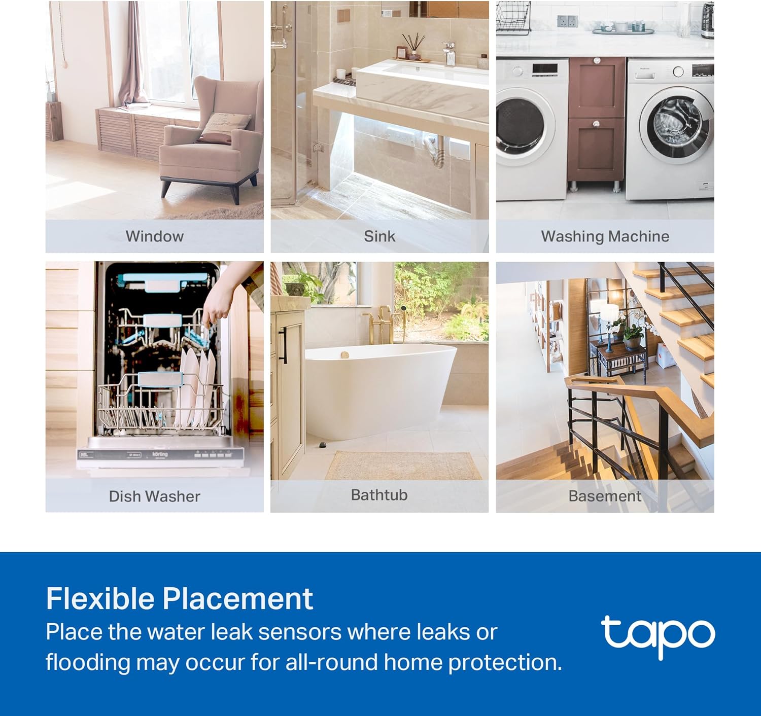Thumbnail 5 de TP-Link Tapo T300 Water Leak Detector 90dB 💧