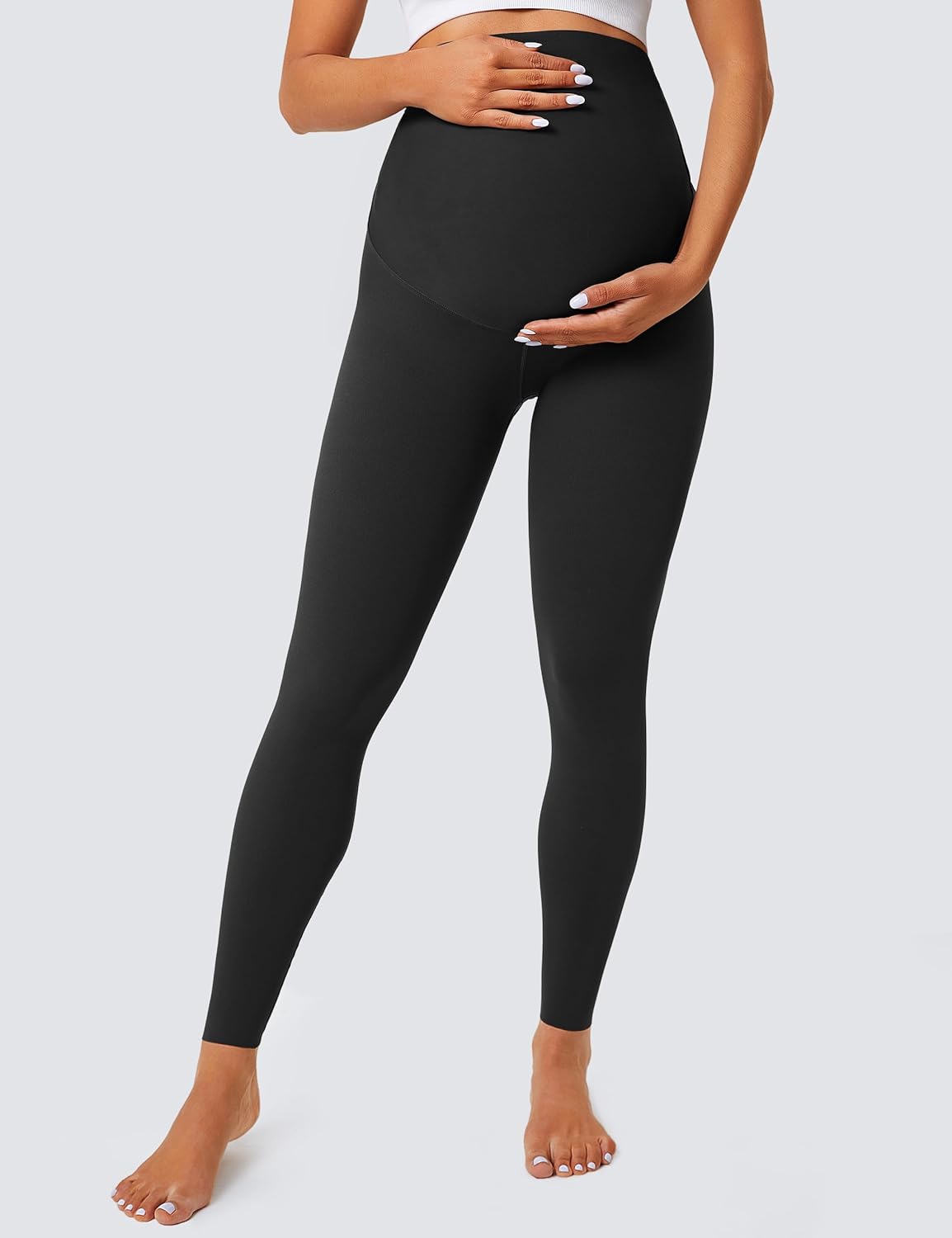 Detalle 2 de Umstandsleggings mit Taschen 26 Zoll Länge
