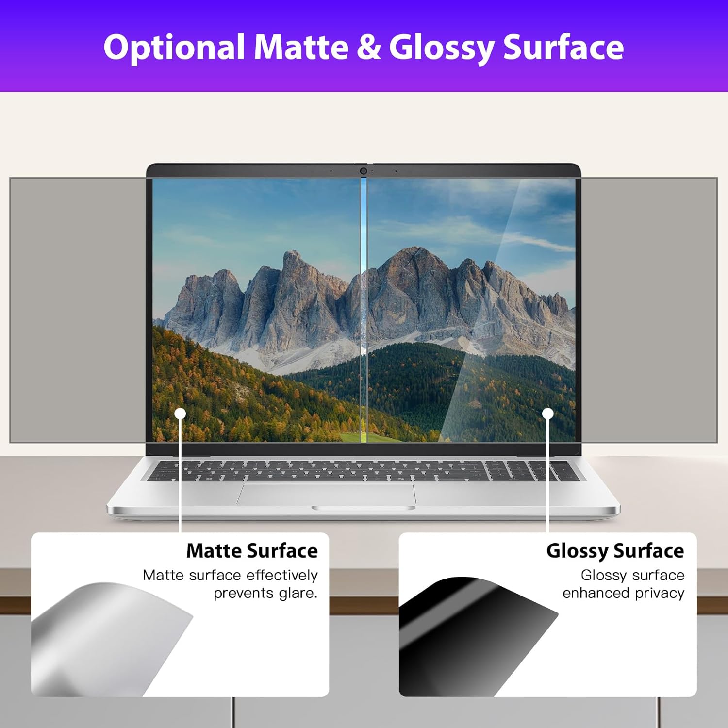 Thumbnail 6 de STARY Laptop Privacy Screen 14-inch privacy shield