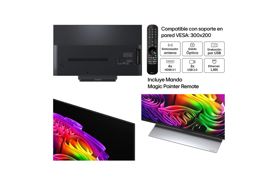 Thumbnail 2 de LG OLED evo AI G6 48'' (OLED48G66LS) — Ficha de compra y valoración