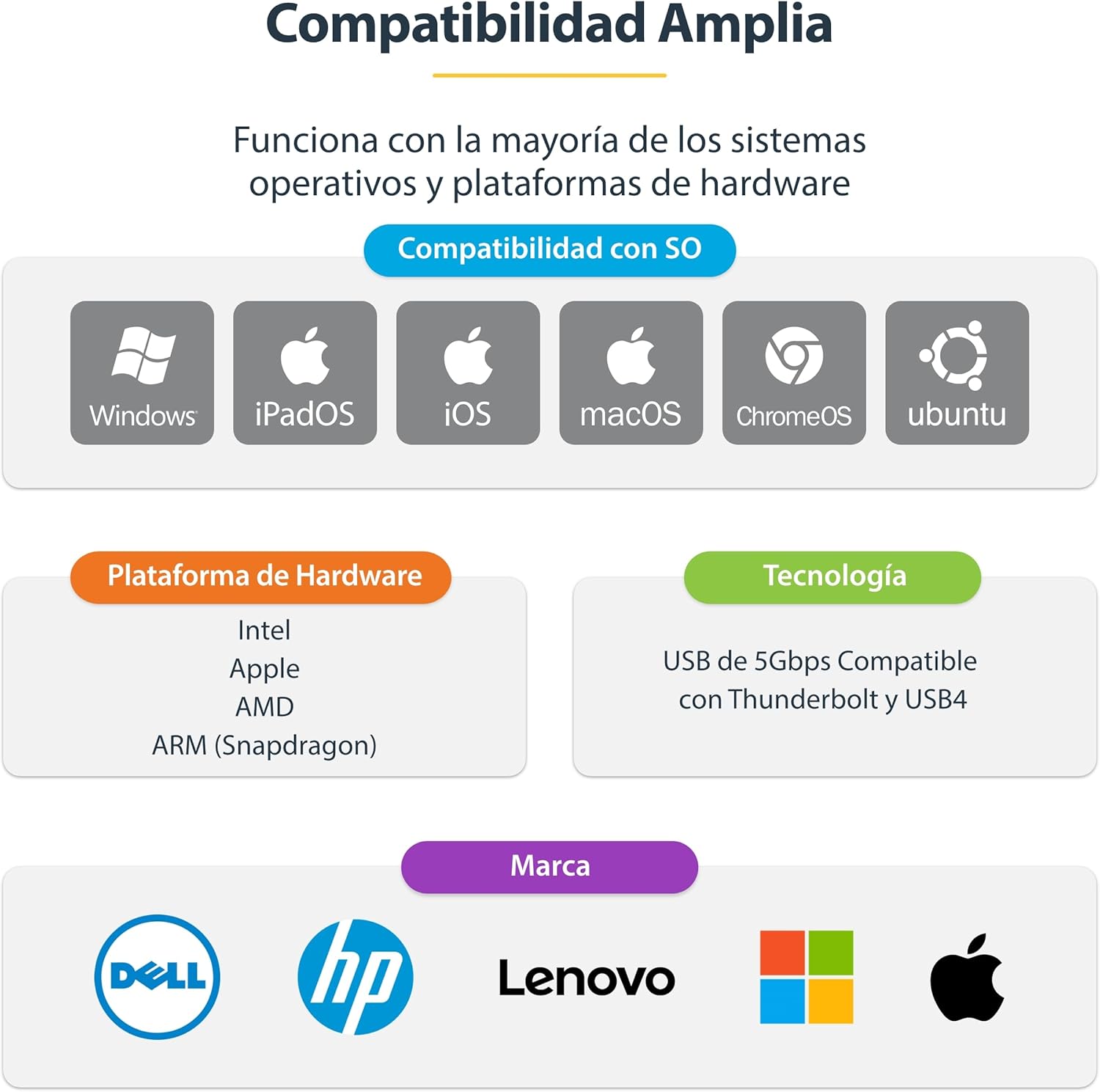 Thumbnail 4 de StarTech.com Adaptador Ethernet USB-C a RJ45 con USB 3.1 🌐