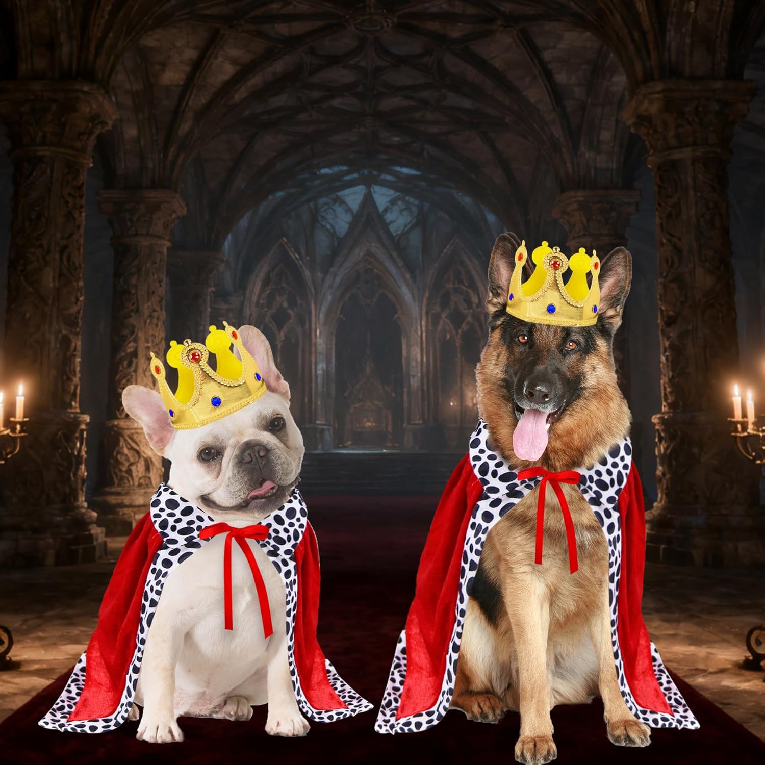 Detalle de GOYOSWA Dog King Costume, Large