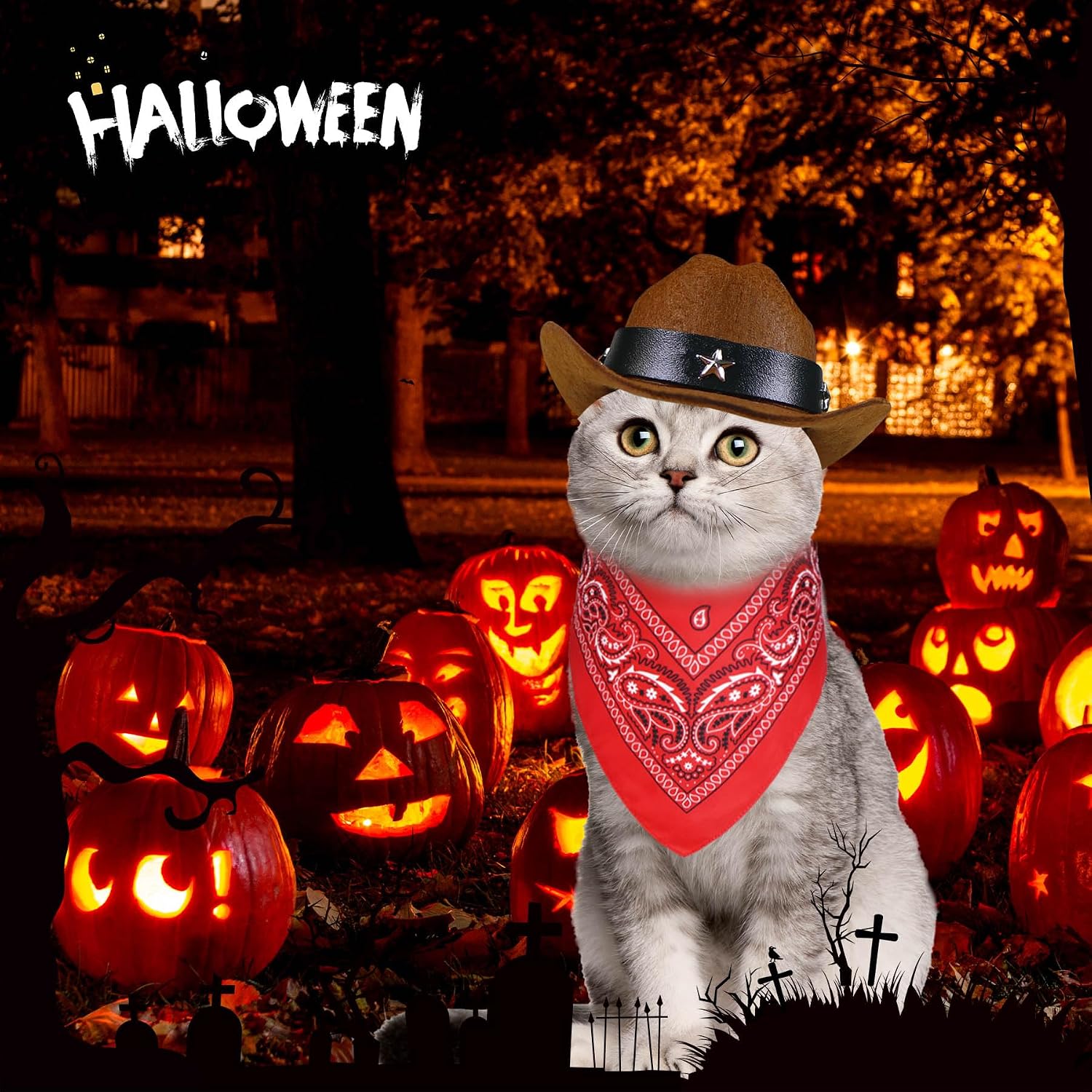 Detalle 2 de GOYOSWA Cat Cowboy Costume