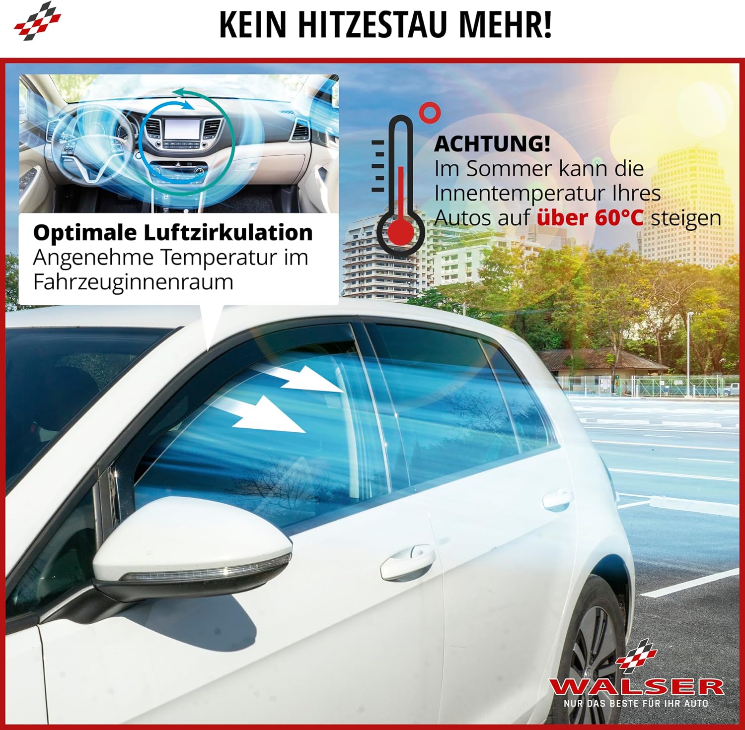 Detalle de Walser Premium Windabweiser Renault Master III