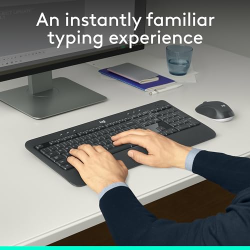 Thumbnail 1 de Logitech MK540 Full Size Advanced Wireless Keyboard and Mouse Combo