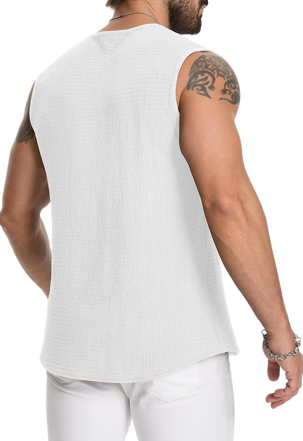 Thumbnail 1 de MLANM Men's Vests Athletic Tank Top