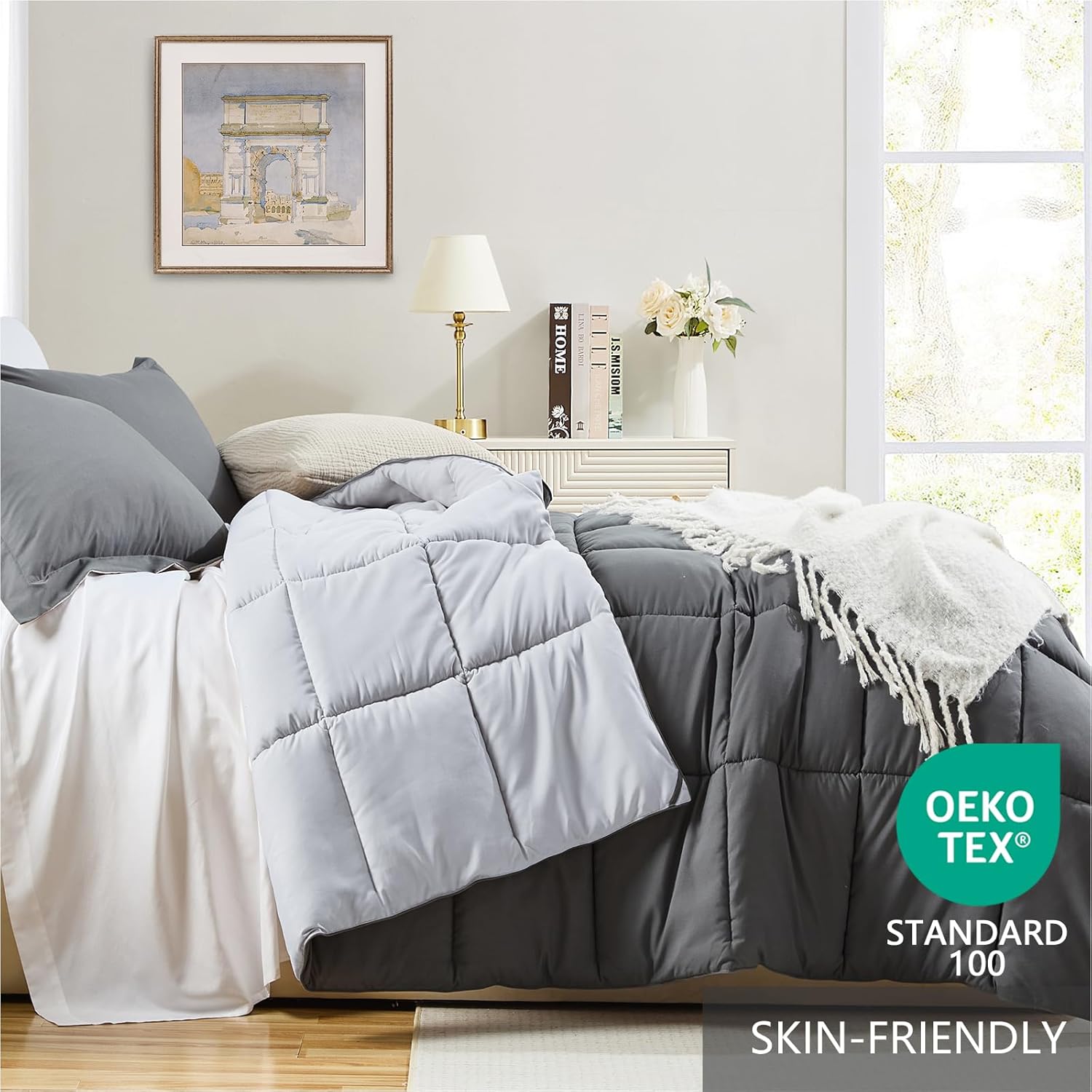 Thumbnail 2 de Homelike Moment Queen Comforter Set 3-Piece