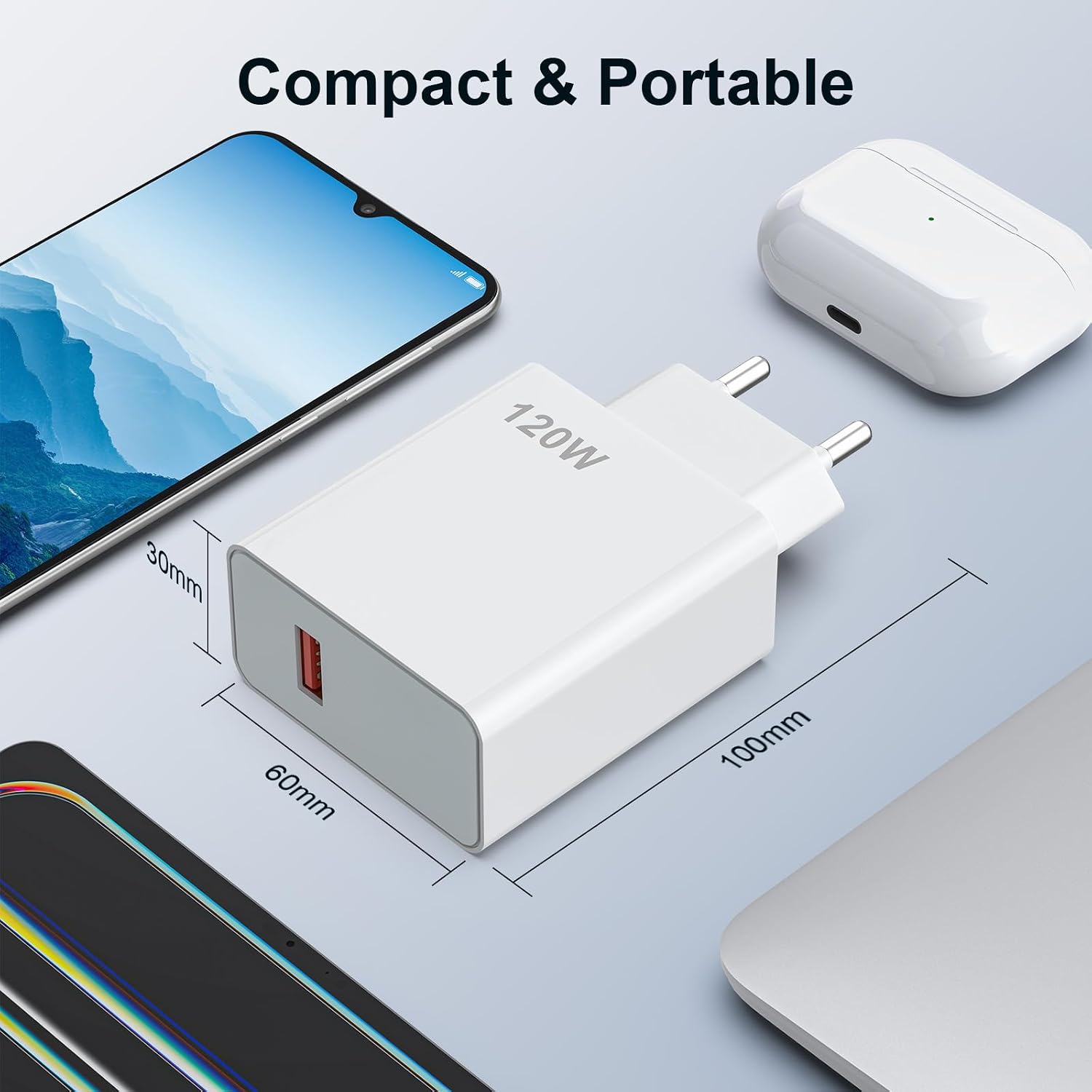 Thumbnail 5 de Xiaomi 120W Cargador Rápido con Cable USB tipo C ⚡