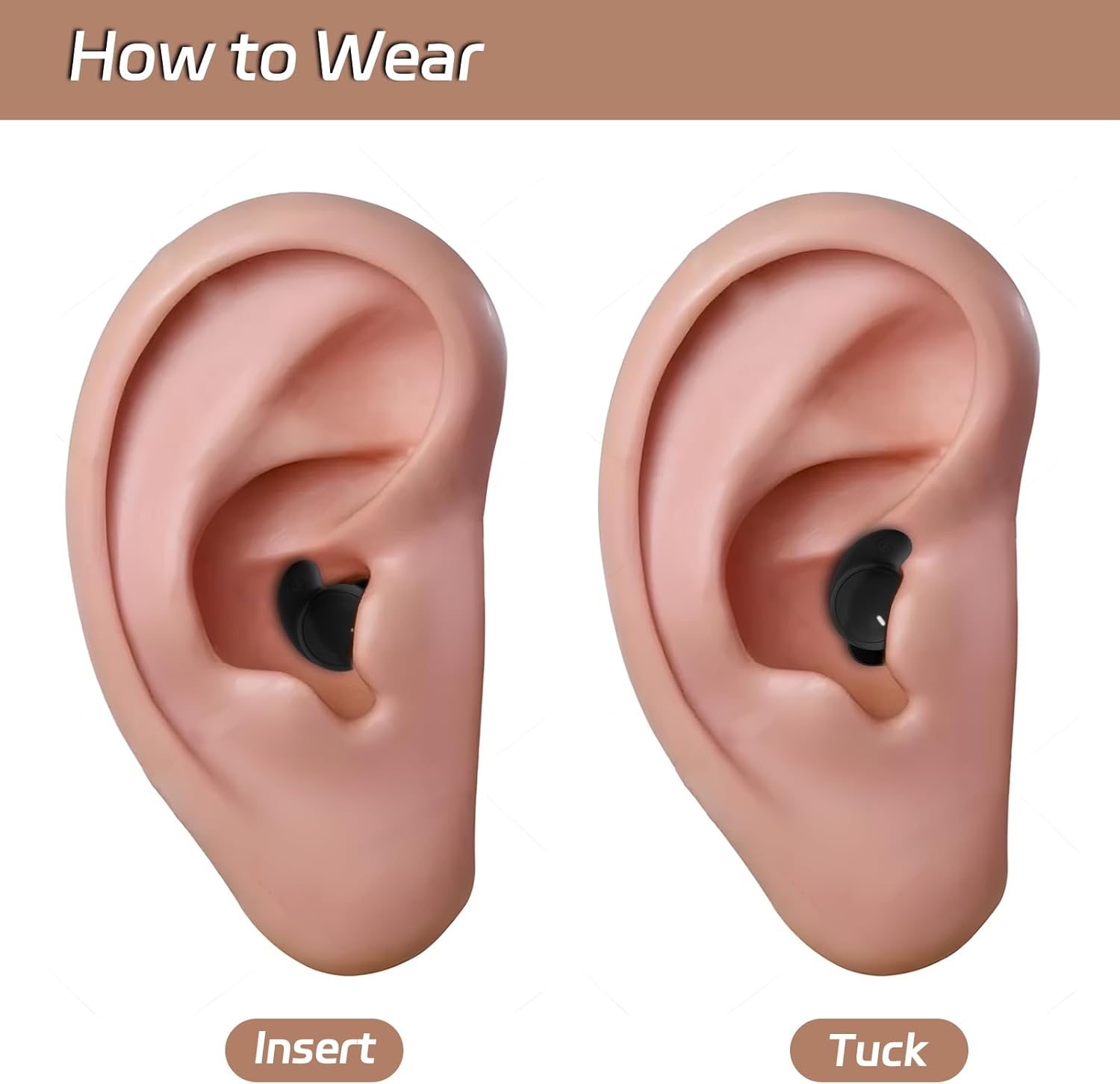 Thumbnail 6 de esonstyle Invisible Sleep Headphones: Sleep Earbuds for Side Sleepers